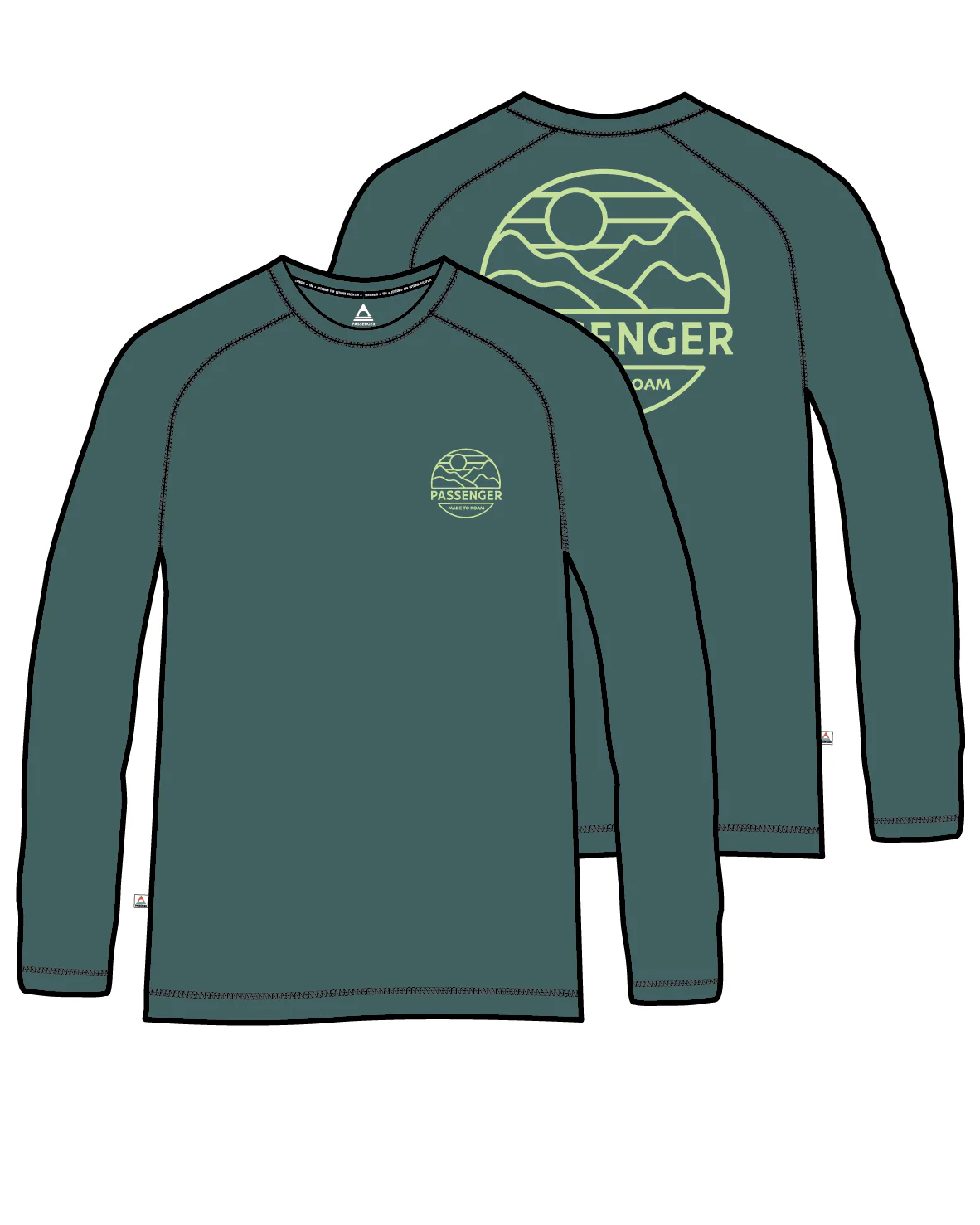 Sedona DrireleaseĀ® Active LS T-Shirt - Deep Ocean - Image 10