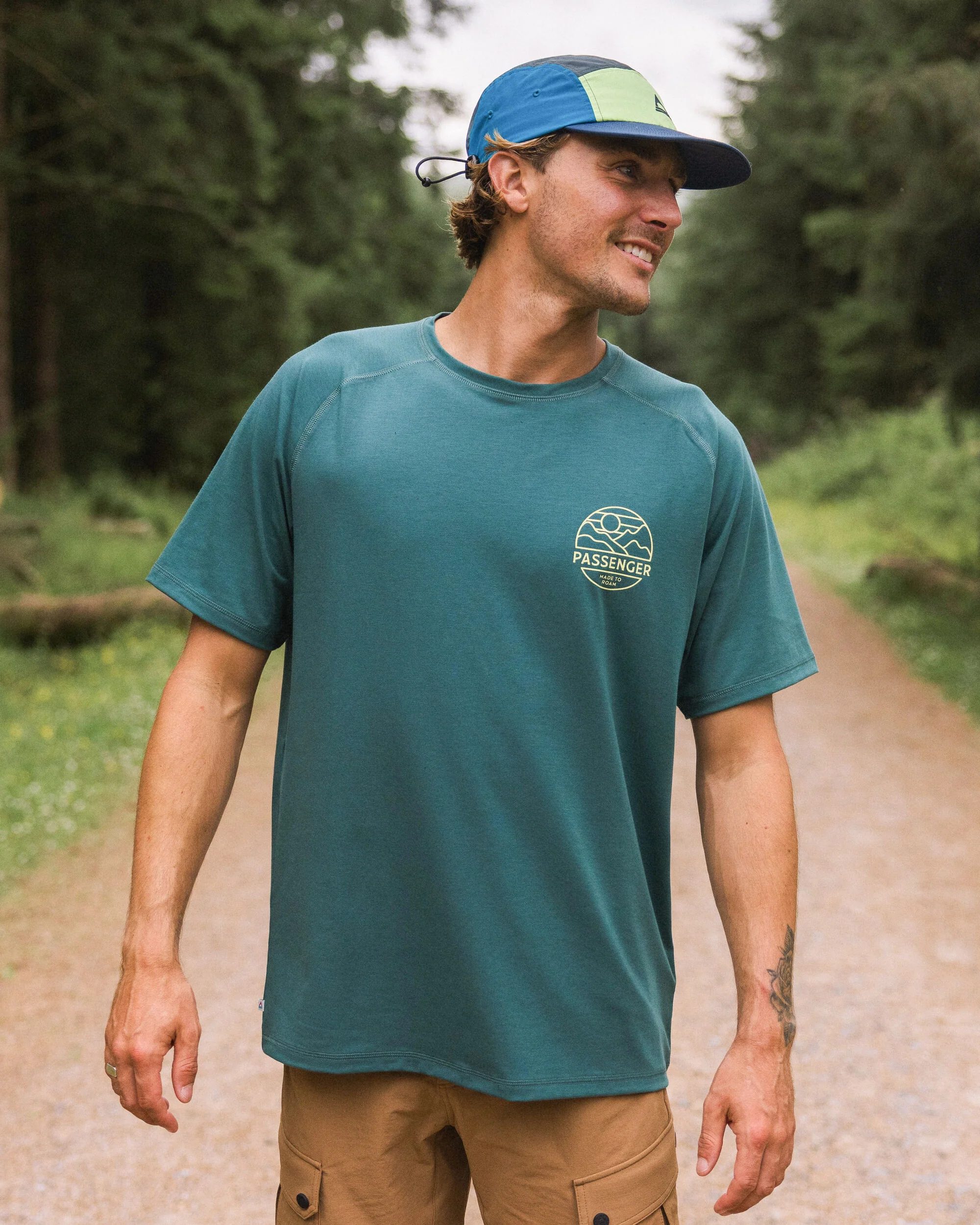 Sedona DrireleaseĀ® Active T-Shirt - Deep Ocean - Image 3