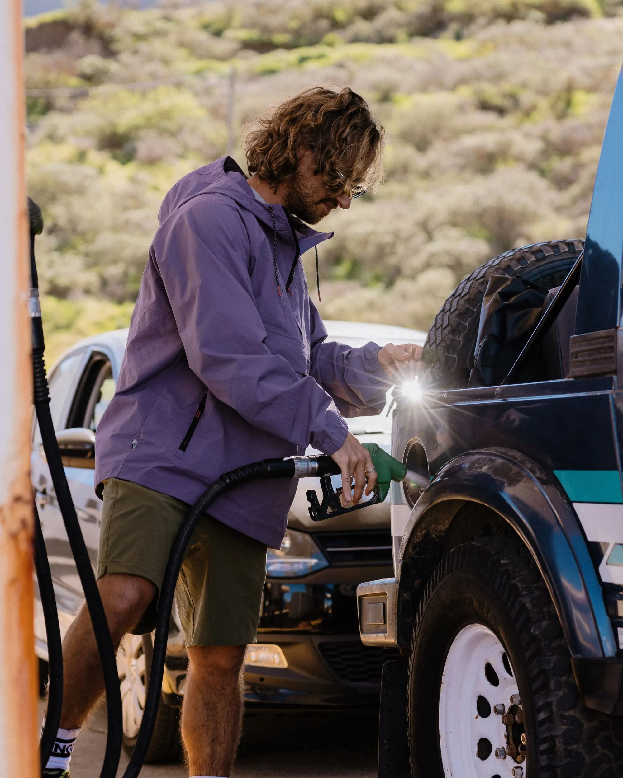 Seek Out Wind Resistant Anorak - Heather - Image 4