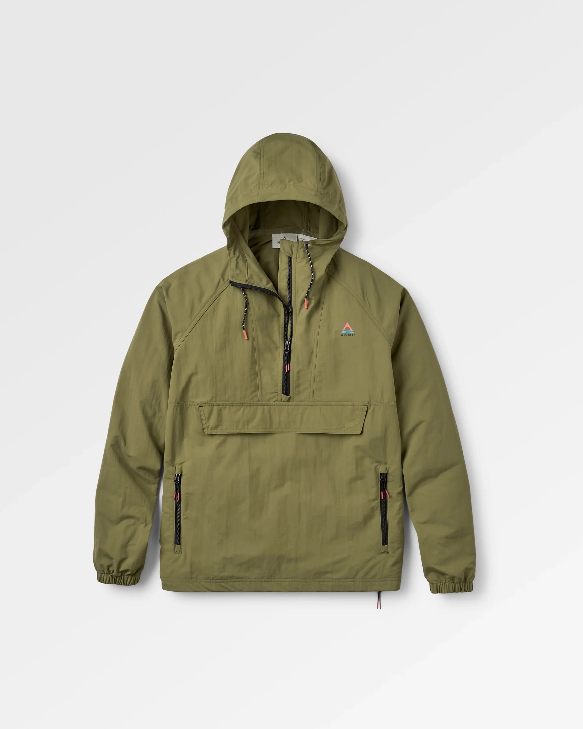 Seek Out Wind Resistant Anorak - Khaki - Image 2
