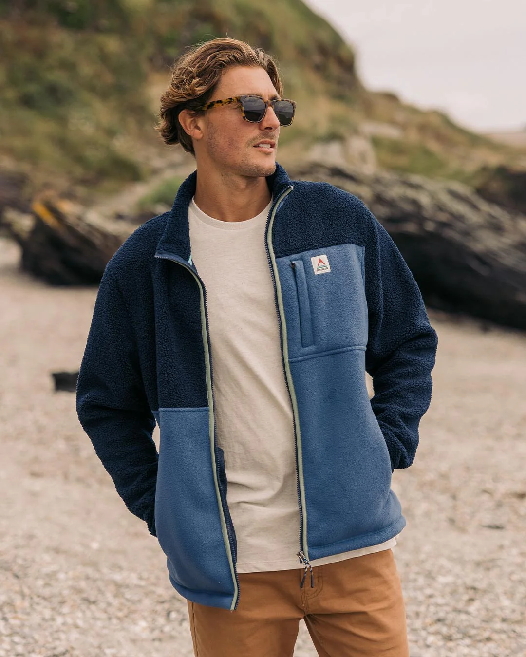 Sendero Full Zip Fleece - Deep Navy - Image 2
