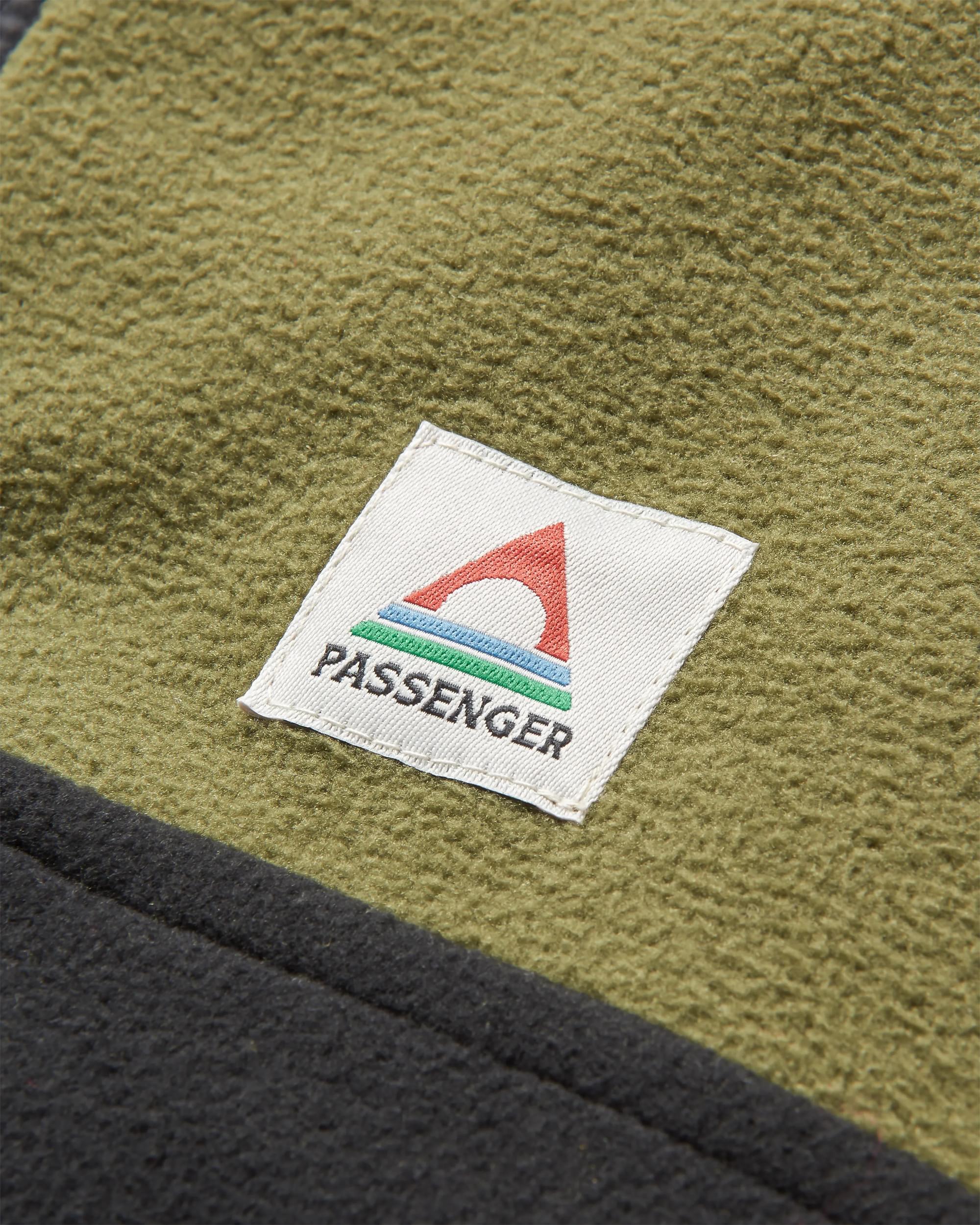 Set Off Polar 1/4 Zip Fleece - Khaki - Image 7