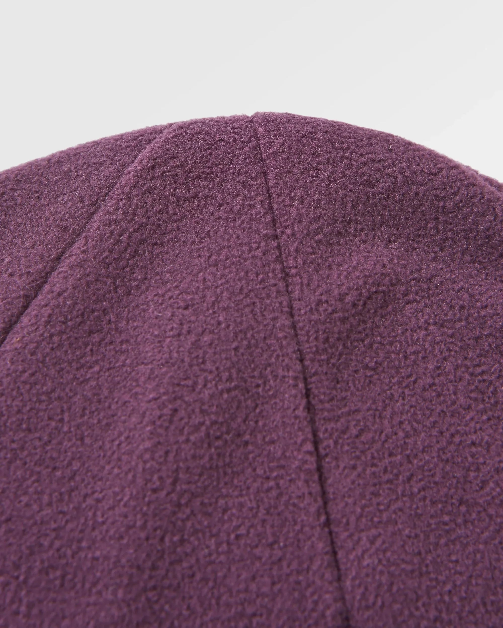 Set Off Polar Fleece Beanie - Deep Plum/Charcoal - Image 3