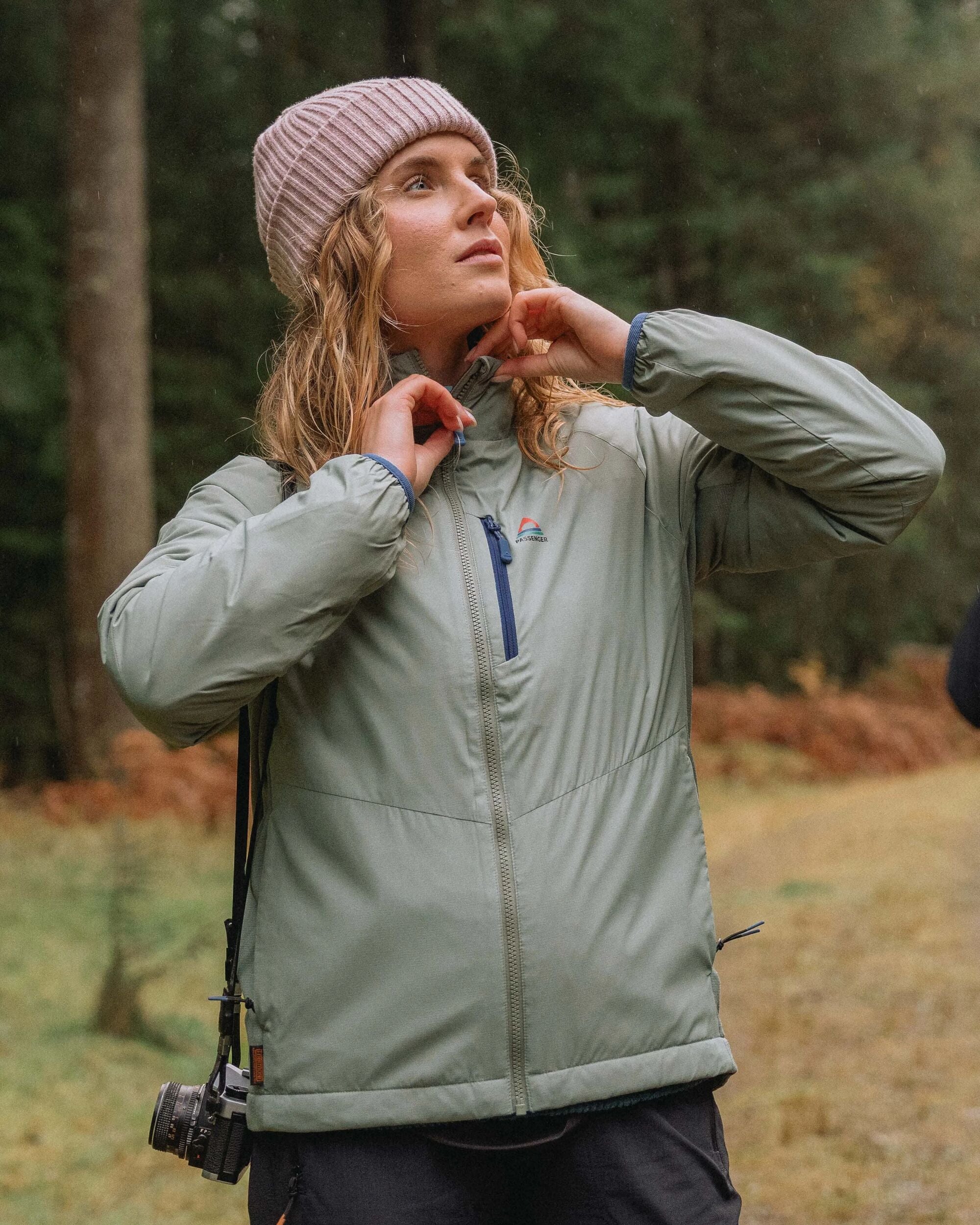 Shasta Lightweight Thermore® Hoodless Jacket - Pistachio - Image 4