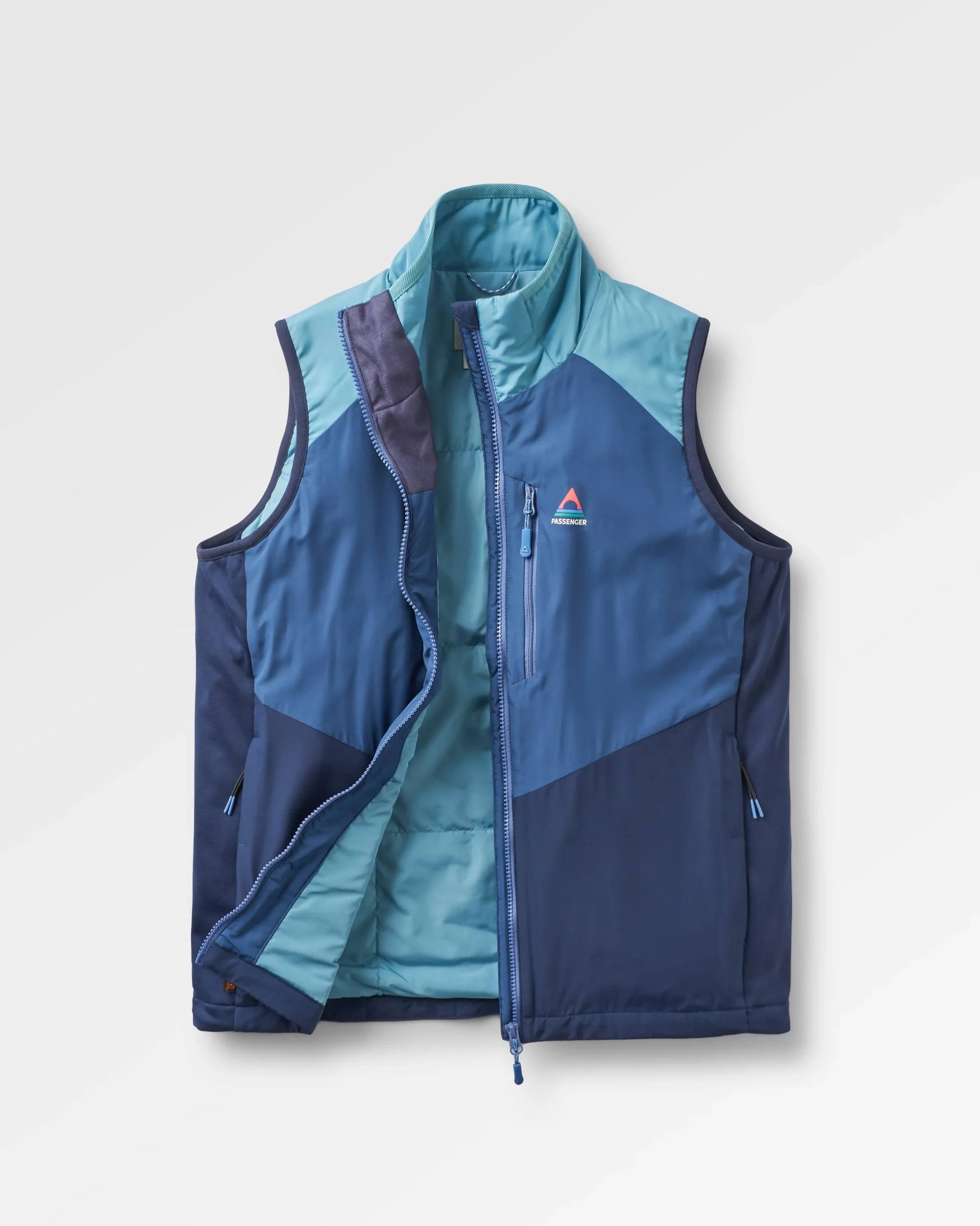Shasta Lightweight ThermoreĀ® Insulated Gilet - Rich Navy/Dark Denim/Arctic - Image 2