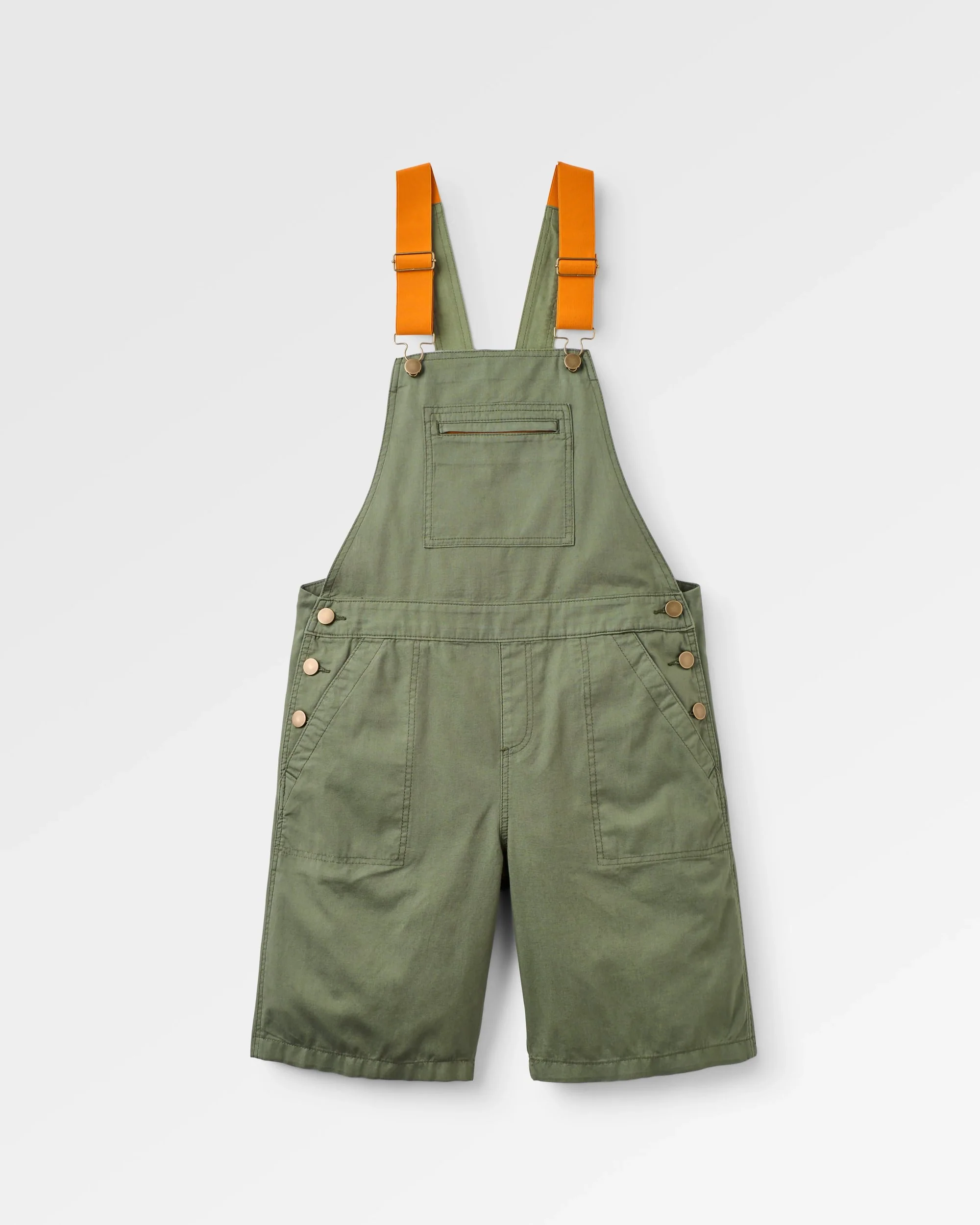 Shuffle Light Short Dungarees - Wild Green - Image 2