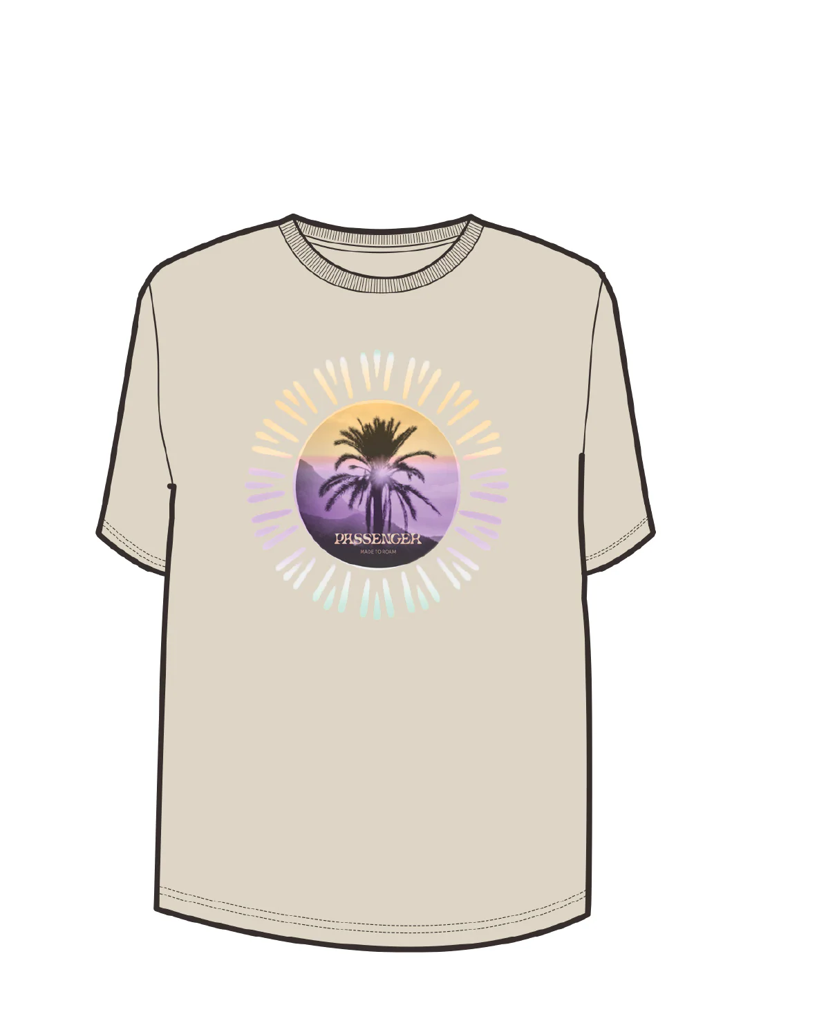 Shutter T-Shirt - Birch - Image 5