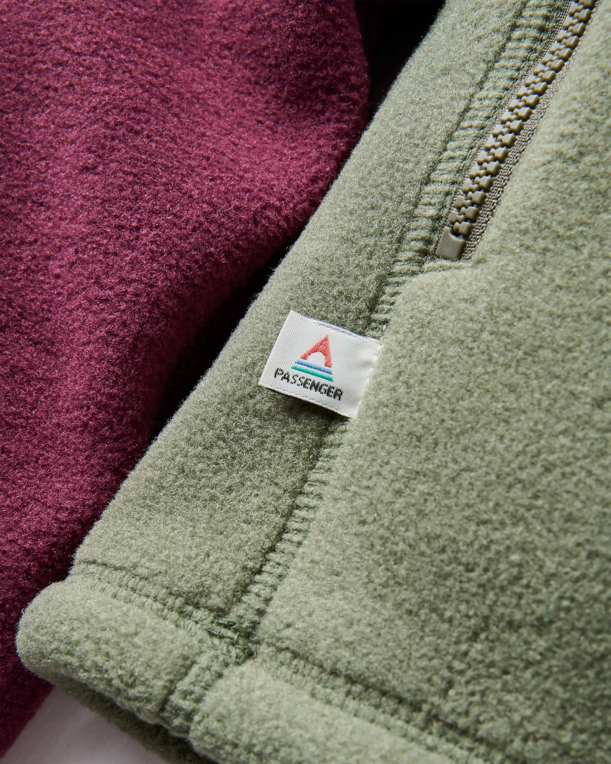 Sierrascape Women's PolartecĀ® Fleece Hoodie - Fig/Dusty Olive - Image 7