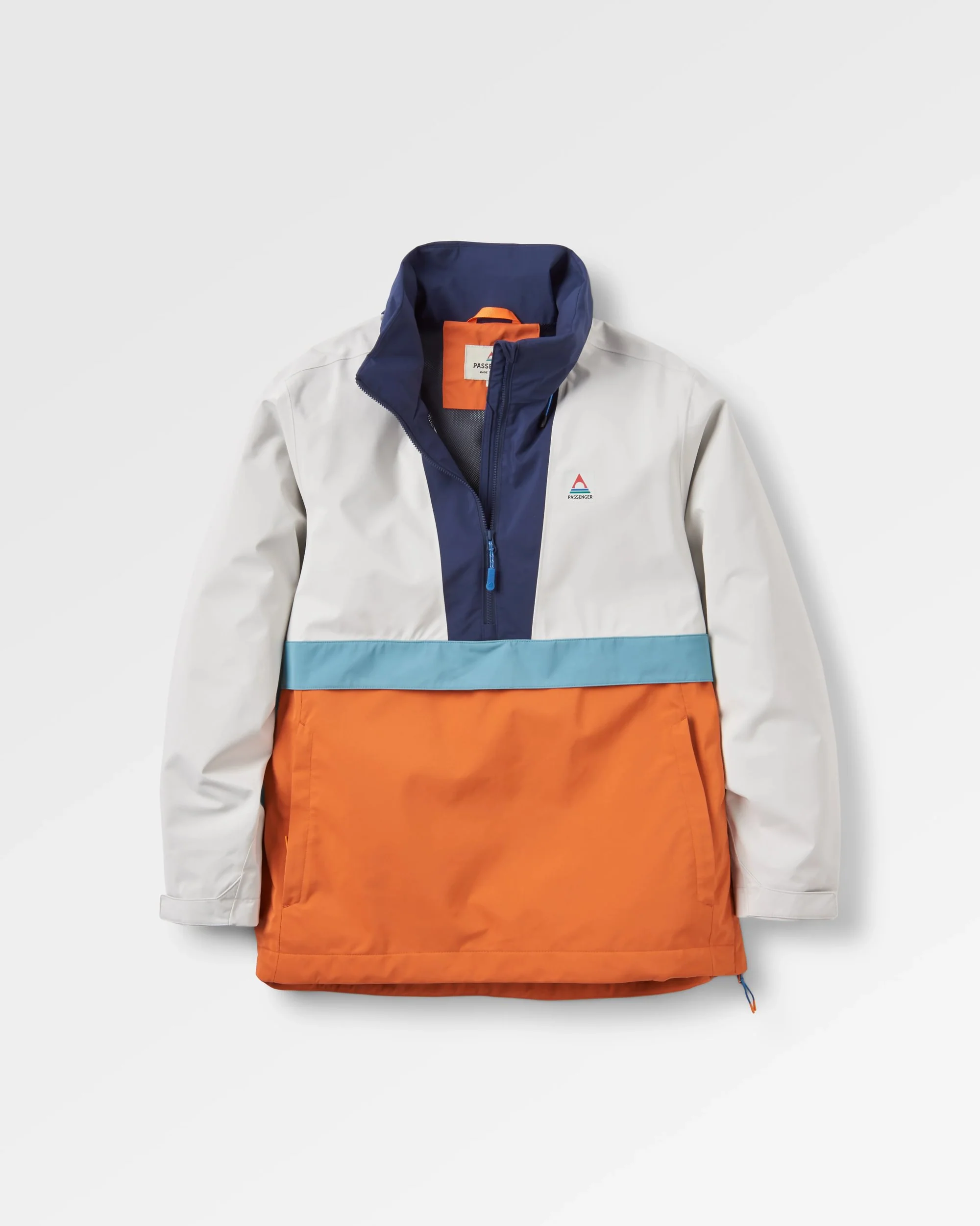 Skyline Waterproof Anorak - Burnt Orange/Birch - Image 2