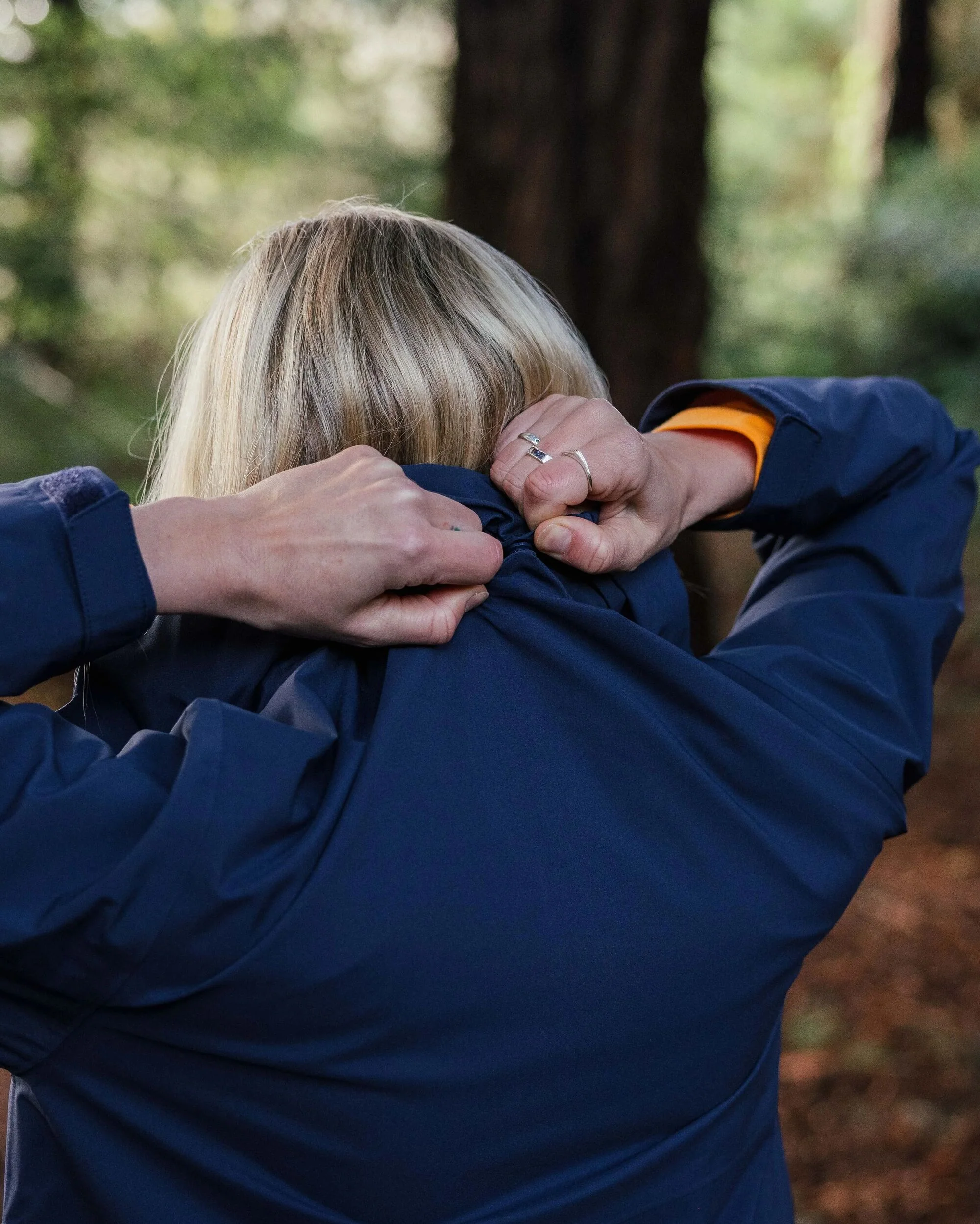 Skyline Waterproof Anorak - Rich Navy - Image 5