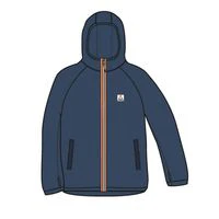 Slope Hooded Fleece - Dark Denim - Image 12
