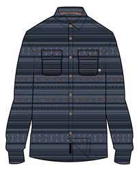 Slowdown Heavyweight Overshirt - Dark Denim - Image 13