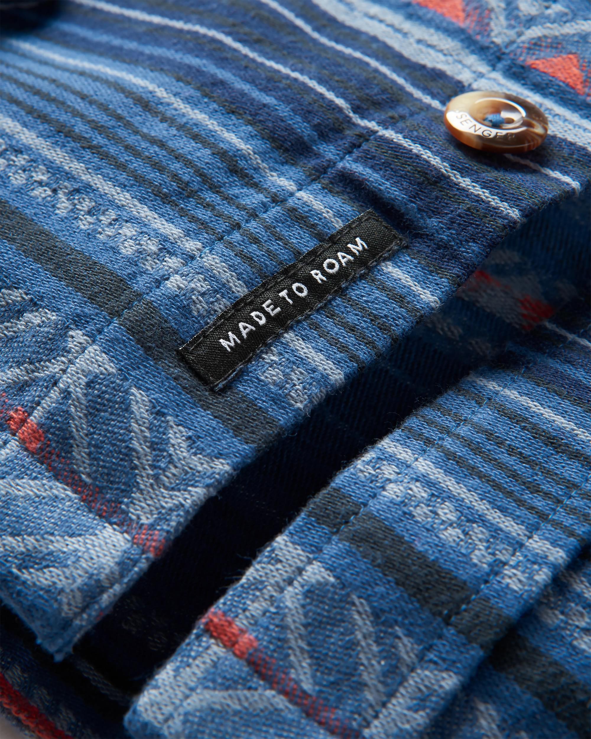 Slowdown Heavyweight Overshirt - Dark Denim - Image 8