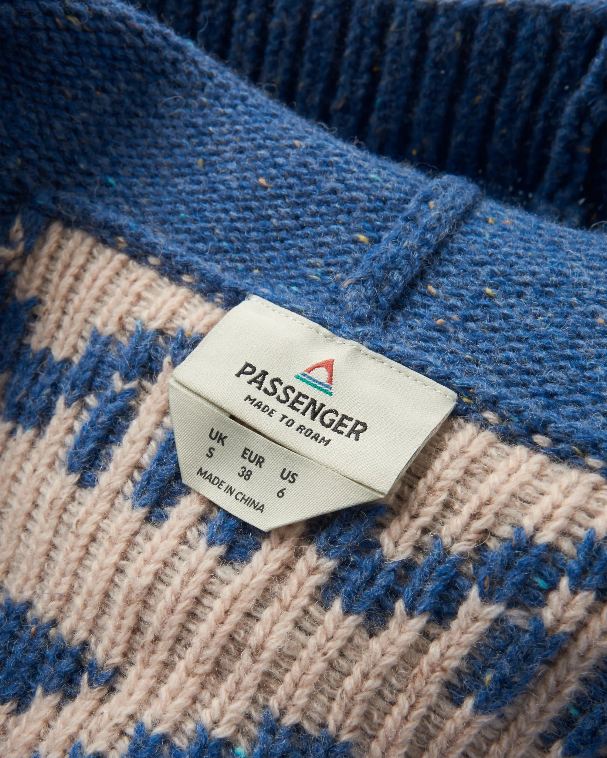 Snoozle Knitted Hooded Cardigan - Rich Nav - Image 5