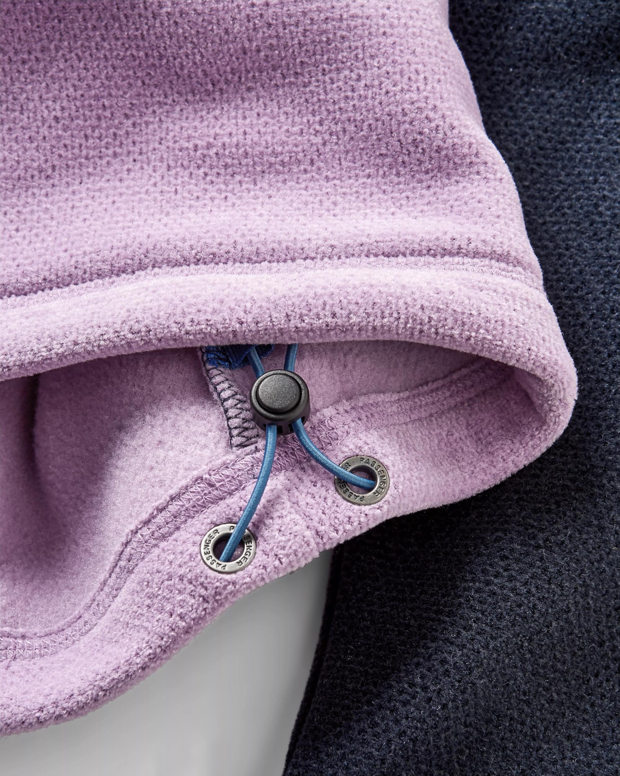 Women's Snowdrop Polartec® Fleece - Lilac/ Deep Navy - Image 9