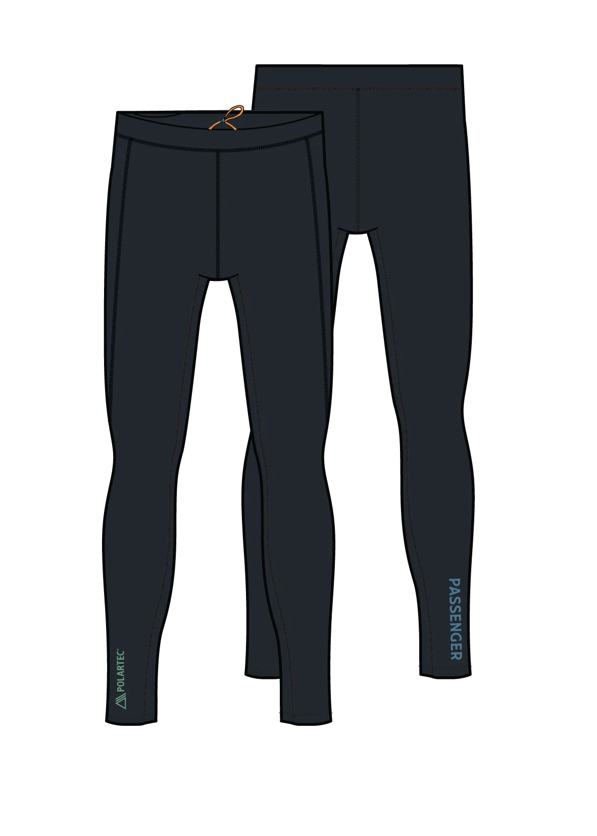 Solitude PolartecĀ® Legging - Black - Image 10