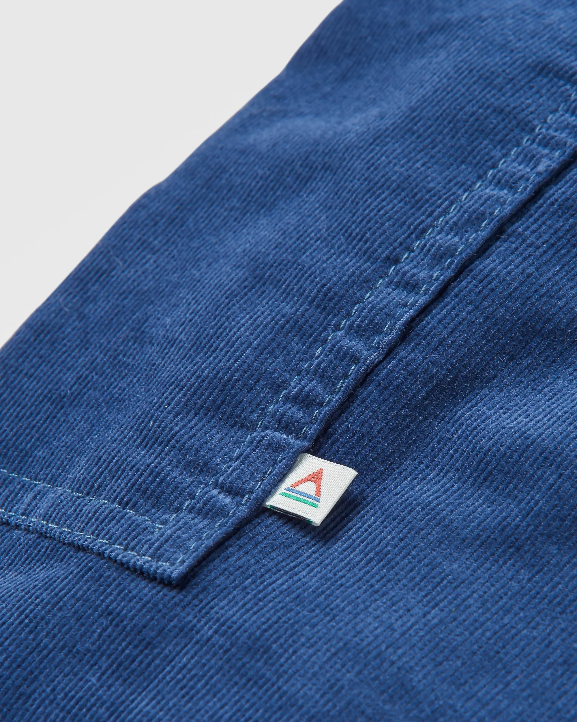 Someday Organic Corduroy Trouser - Dark Denim - Image 11