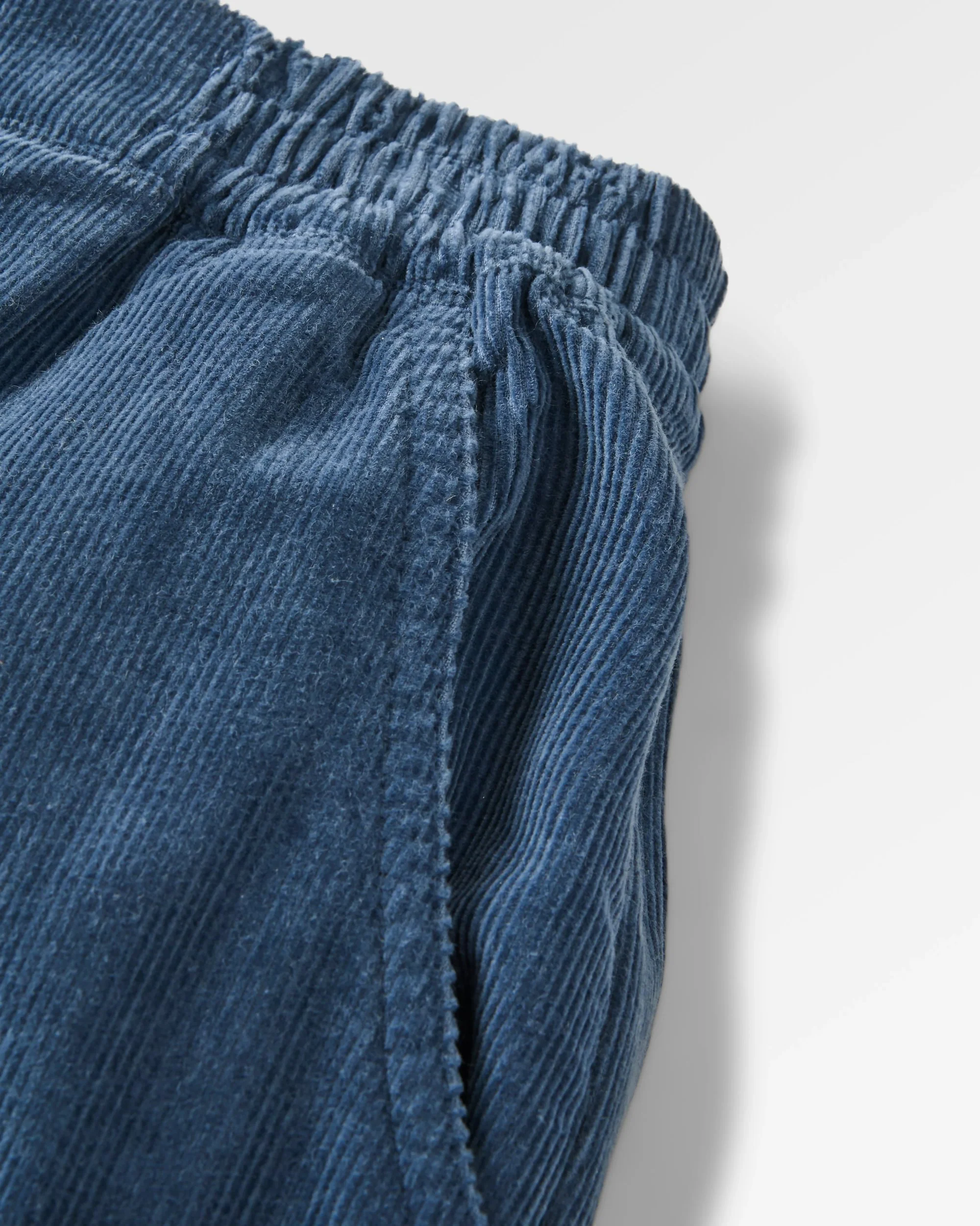 Someday Organic Cotton Corduroy Trouser - Dark Denim - Image 7