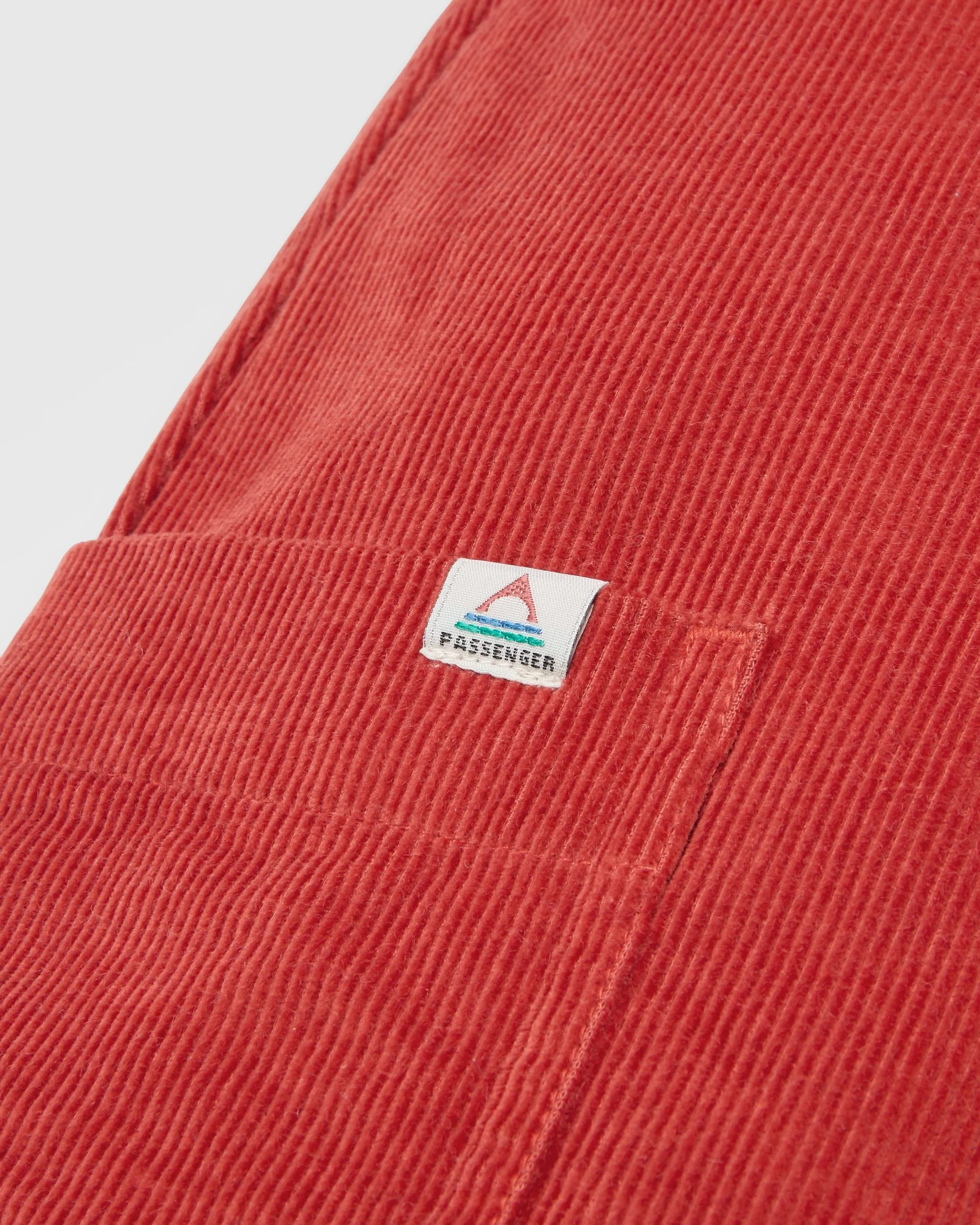 Someday Organic Cotton Corduroy Trouser - Red Ochre - Image 6