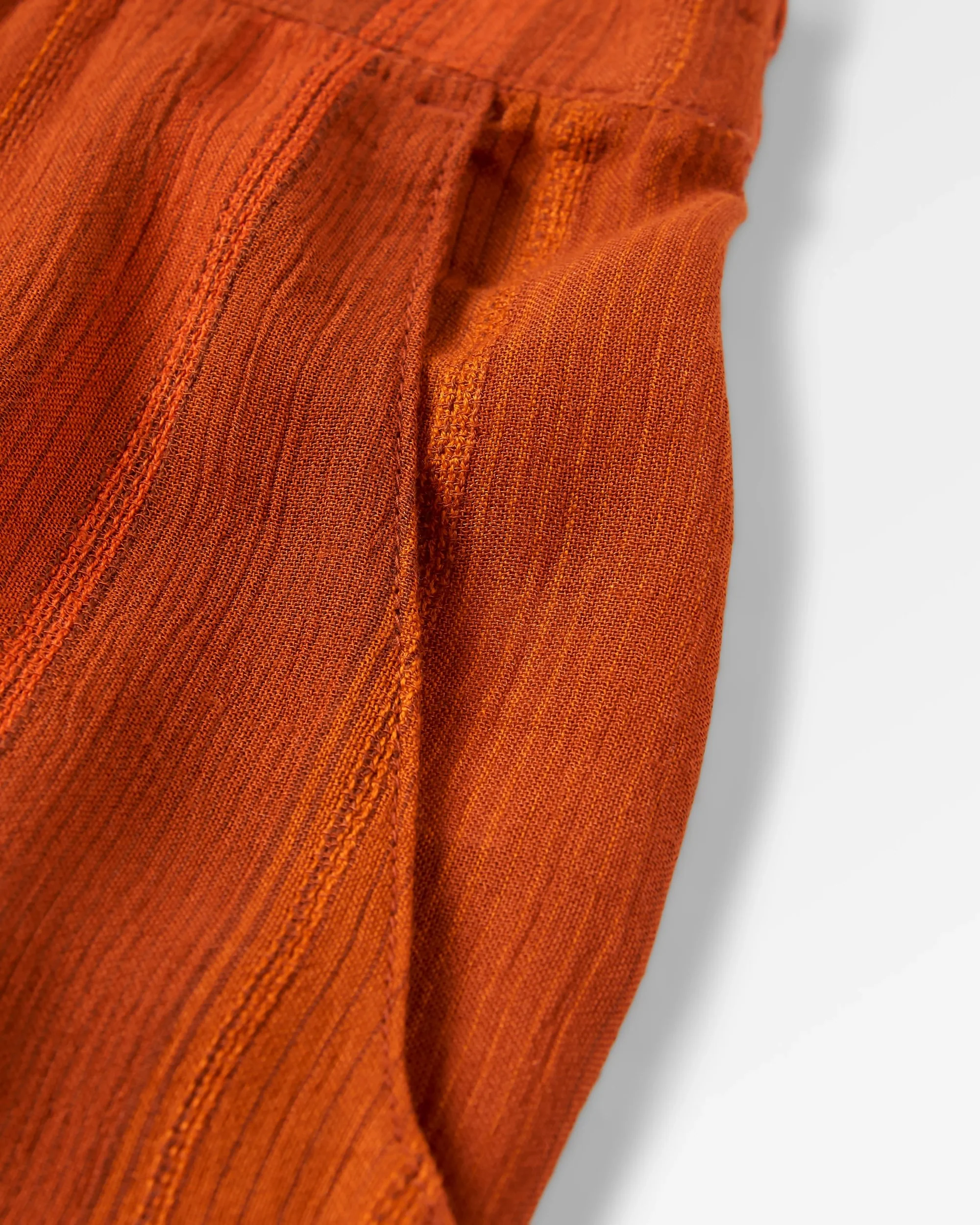 Someday Woven Trouser - Ember Orange Stripe - Image 8