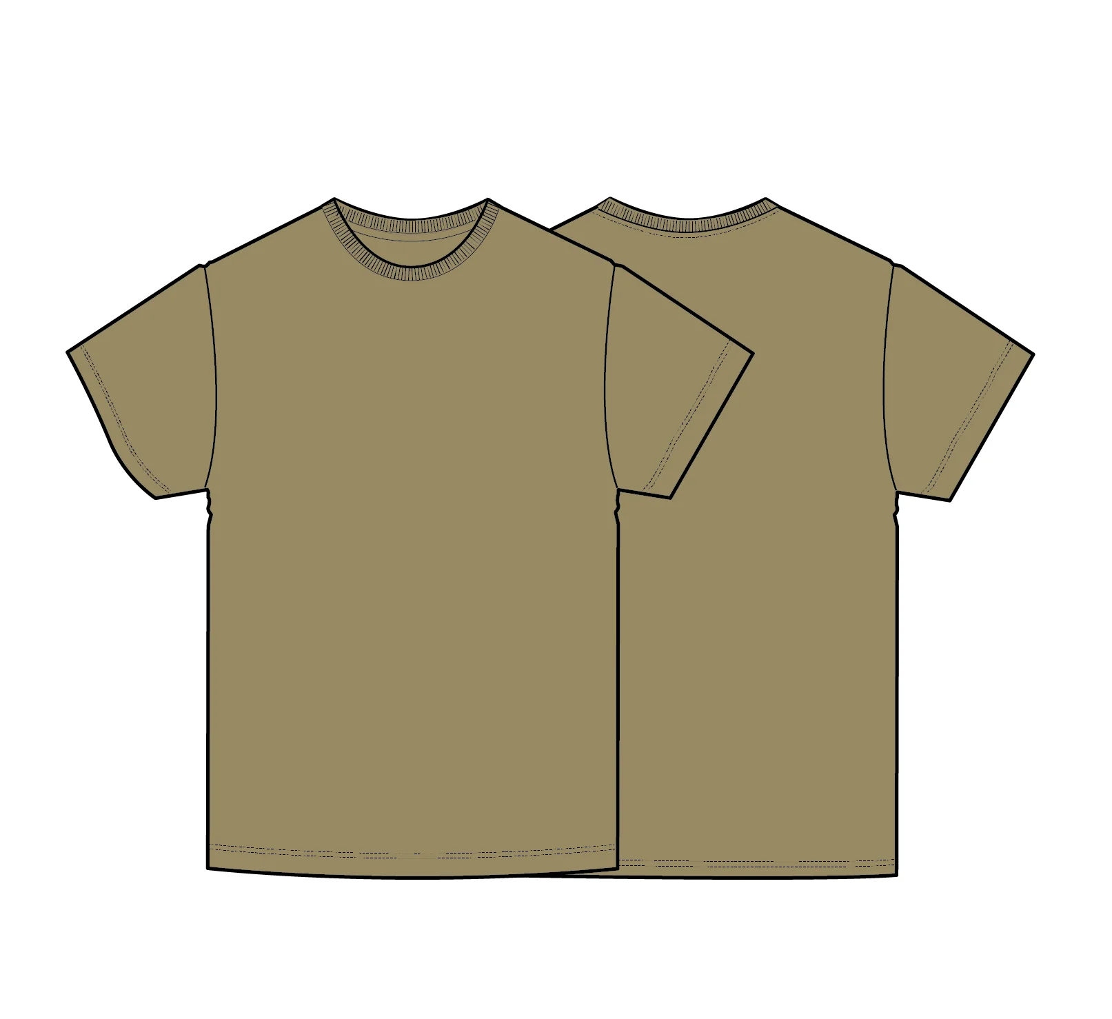 Sonoma T-Shirt - Warm Beige - Image 6