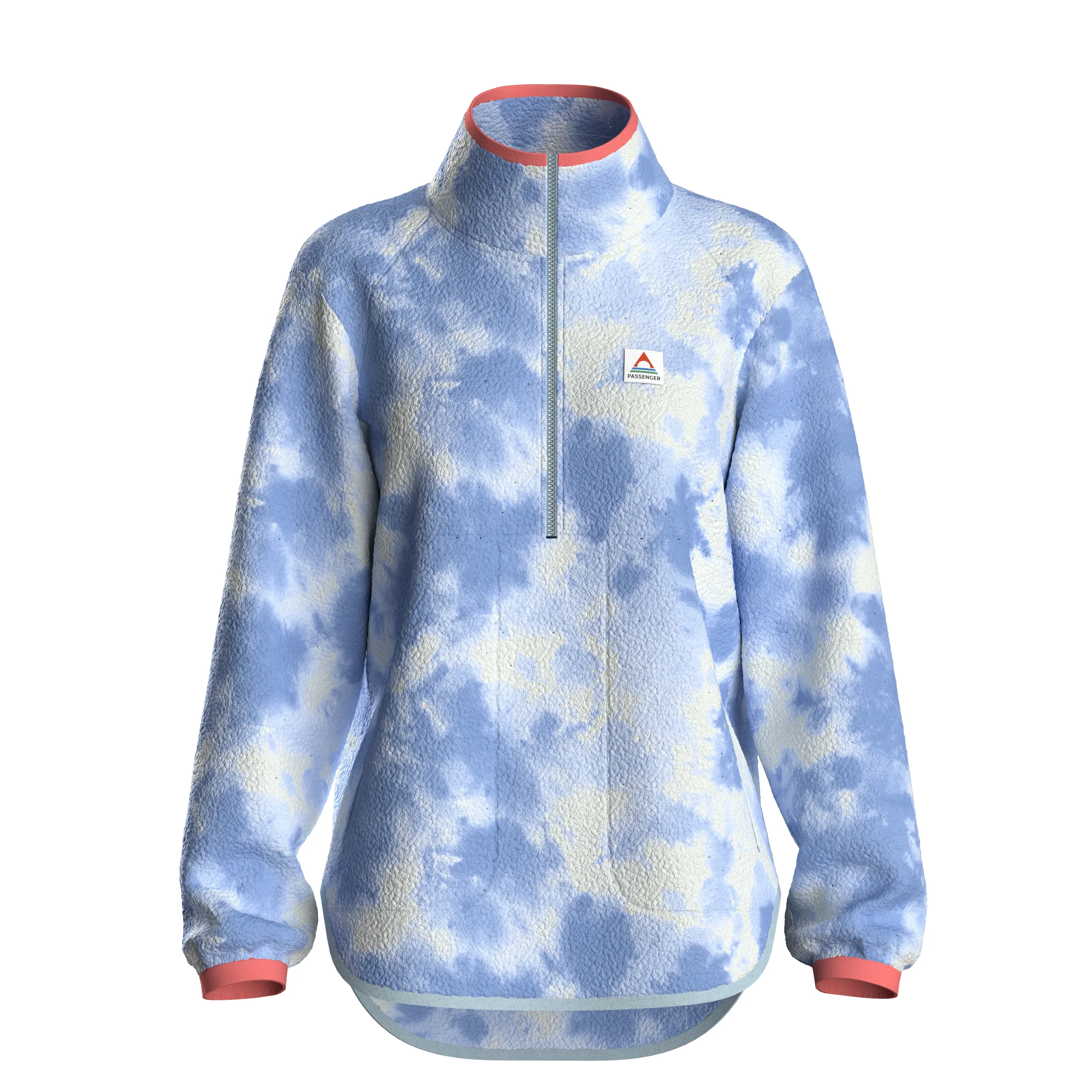 Sorrel Polar Fleece - Tie Dye Cornflower - Image 11