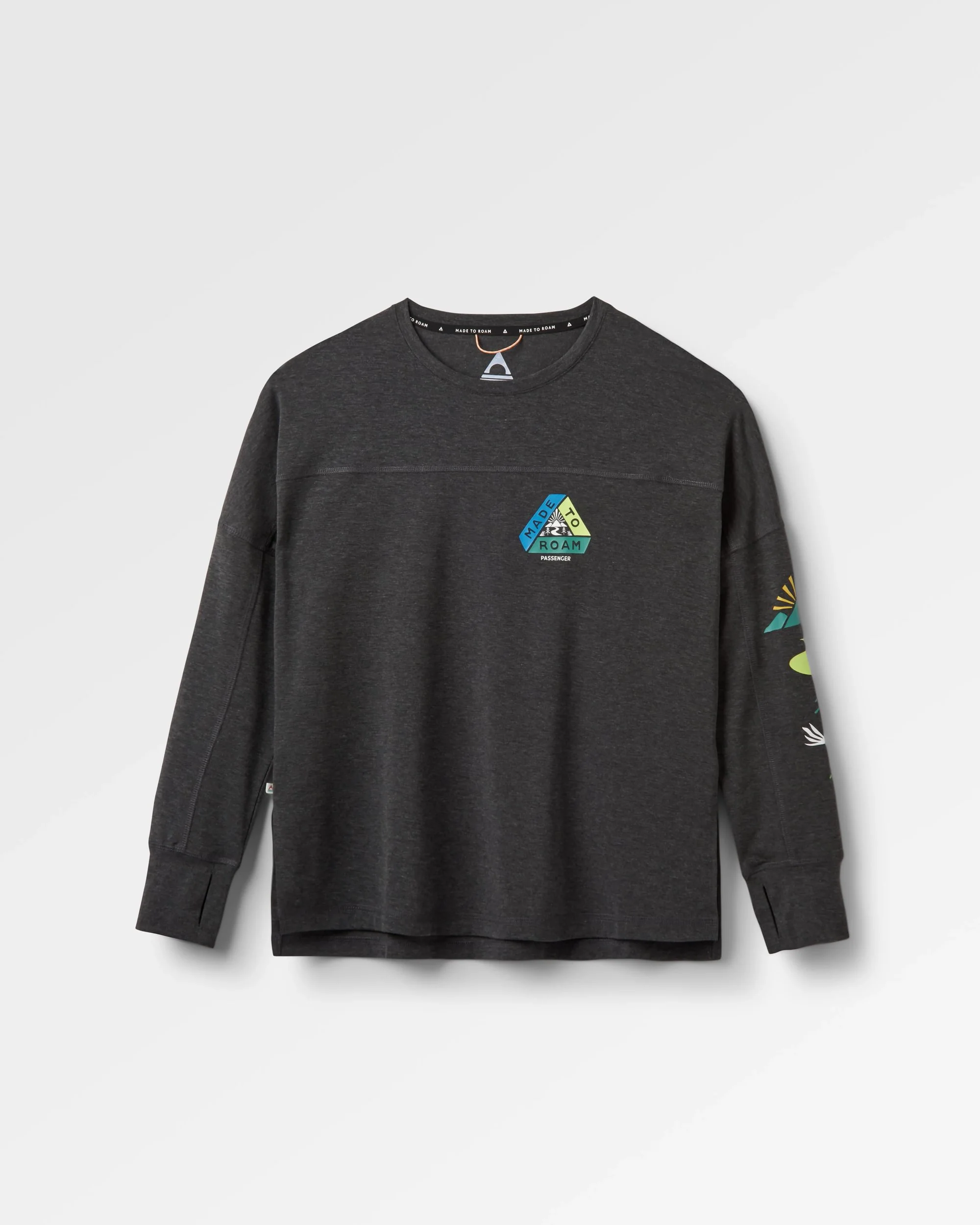 Sorrento Active LS T-Shirt - Black - Image 2