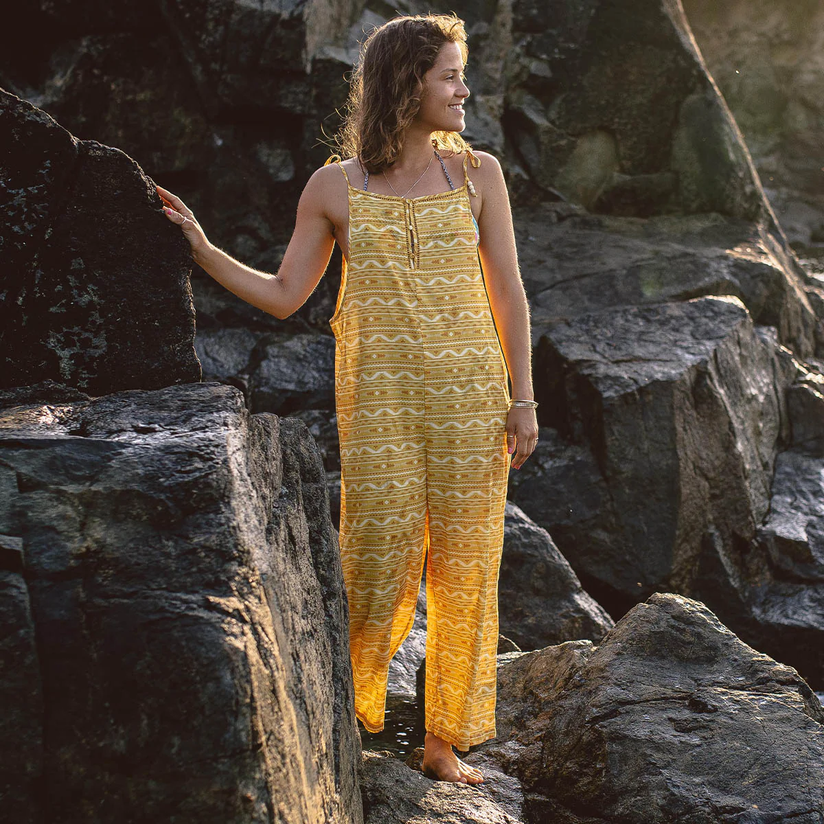 Spirit Jumpsuit - Ochre Yellow Sol - Image 5
