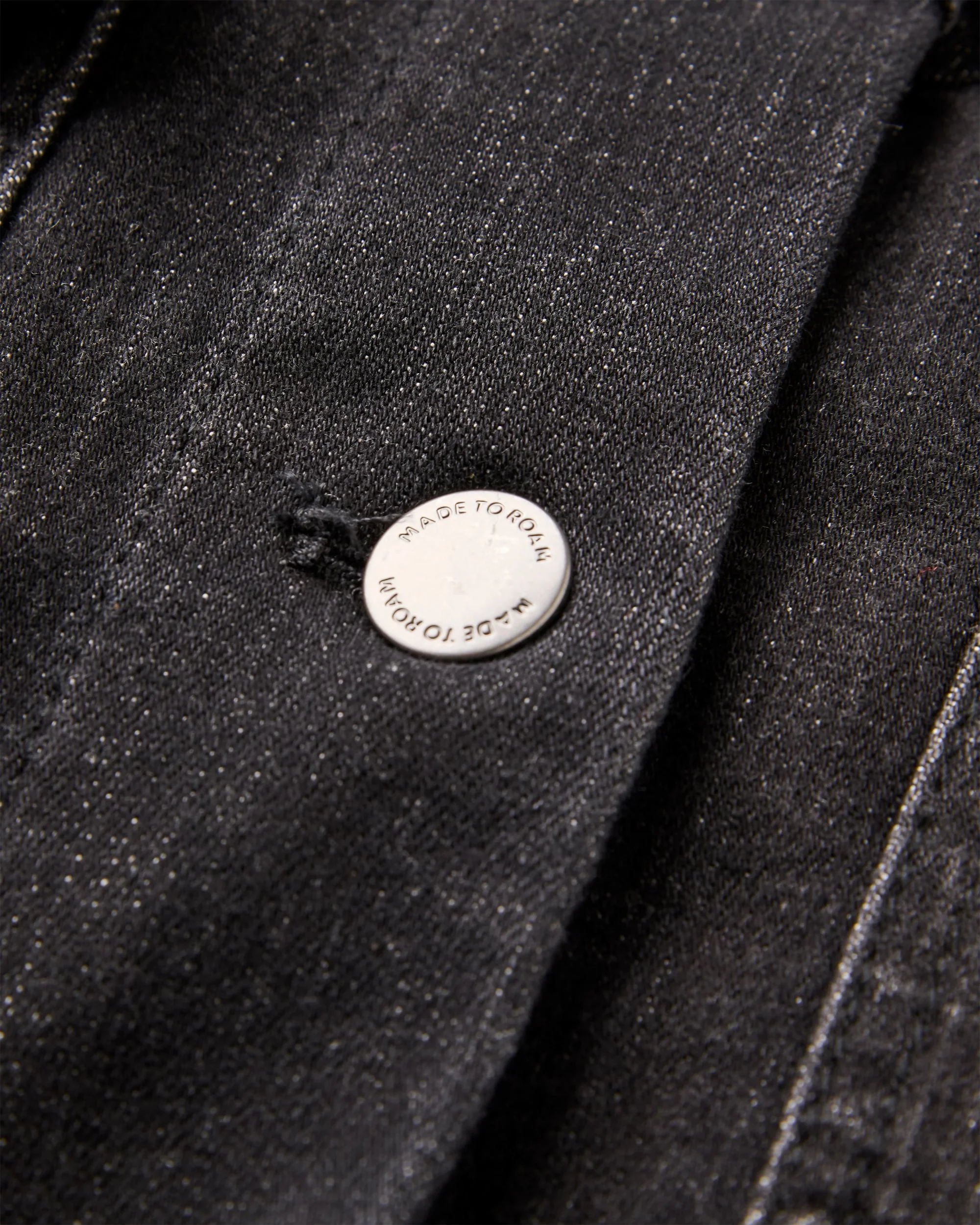 Stella Denim LS Shirt - Washed Black Denim - Image 3