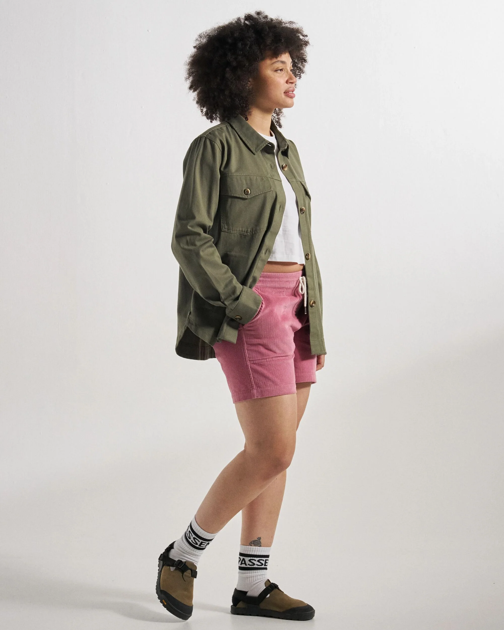 Stella LS Shirt - Dusty Olive - Image 5