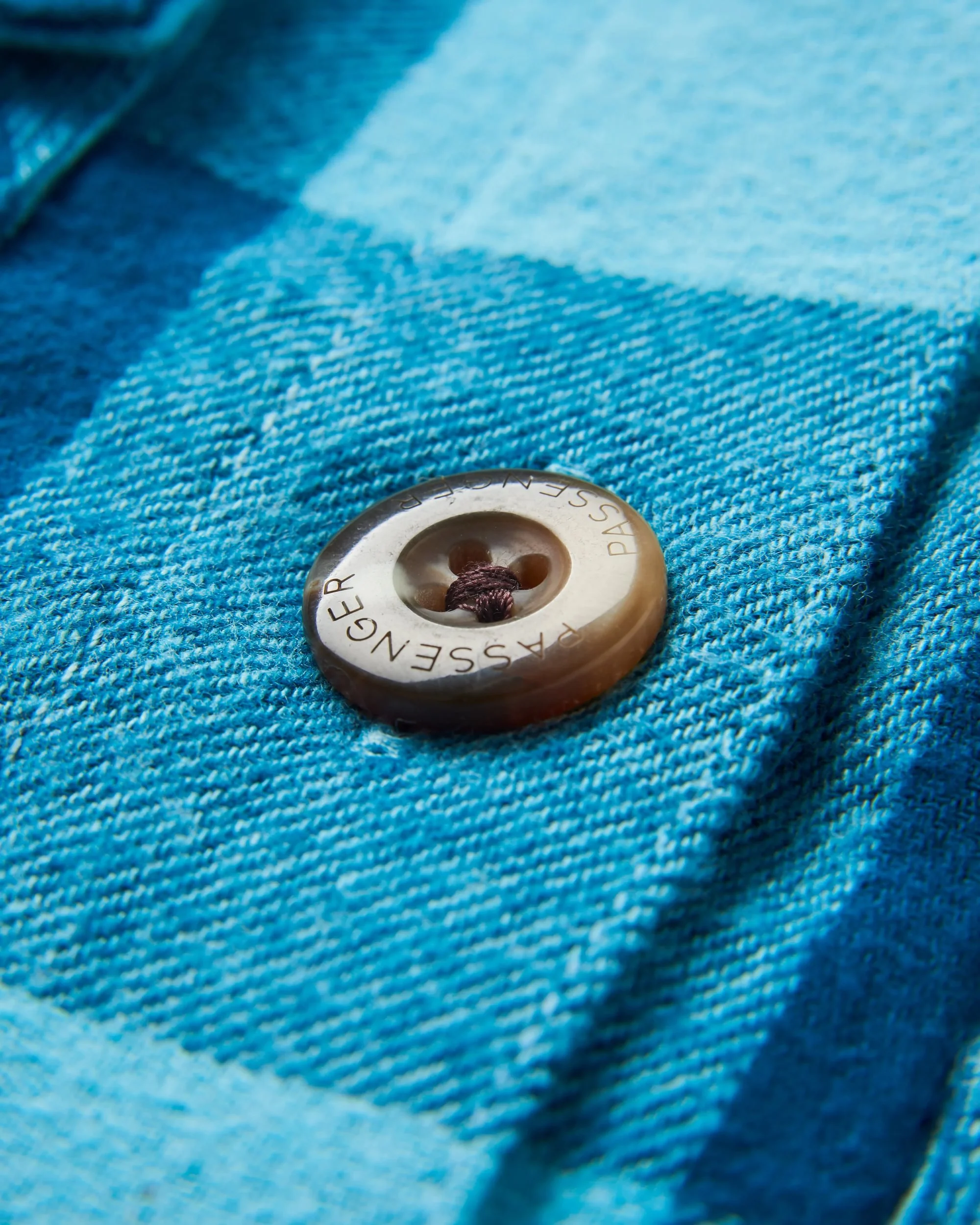 Stella LS Shirt - Retro Blue Check - Image 6