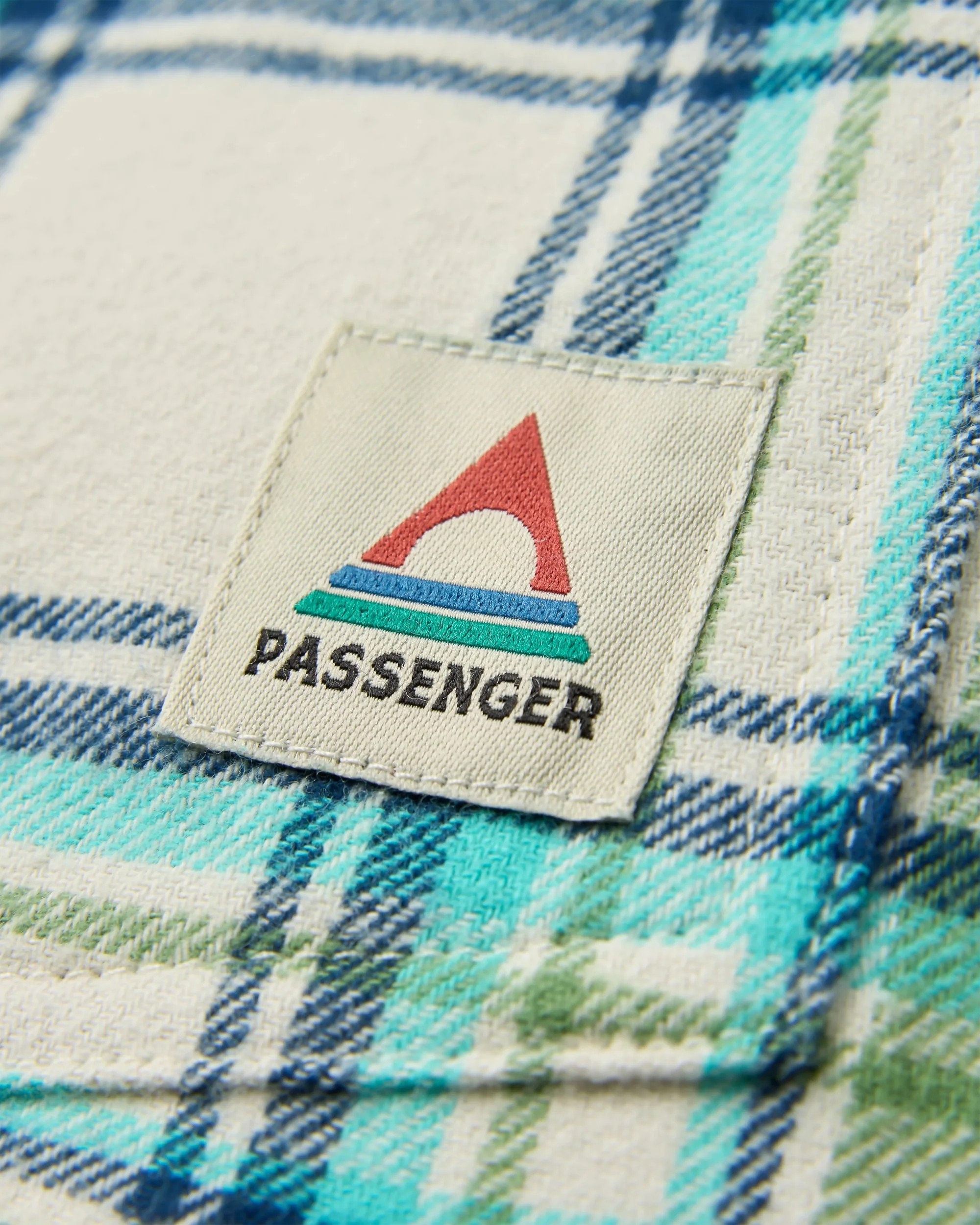 Stella LS Shirt - Vintage White/Stem Green Check - Image 6