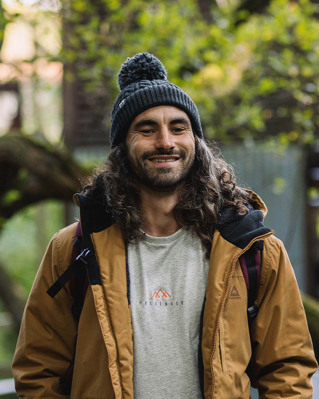 Stoke Bobble Hat - Faded Black - Image 4