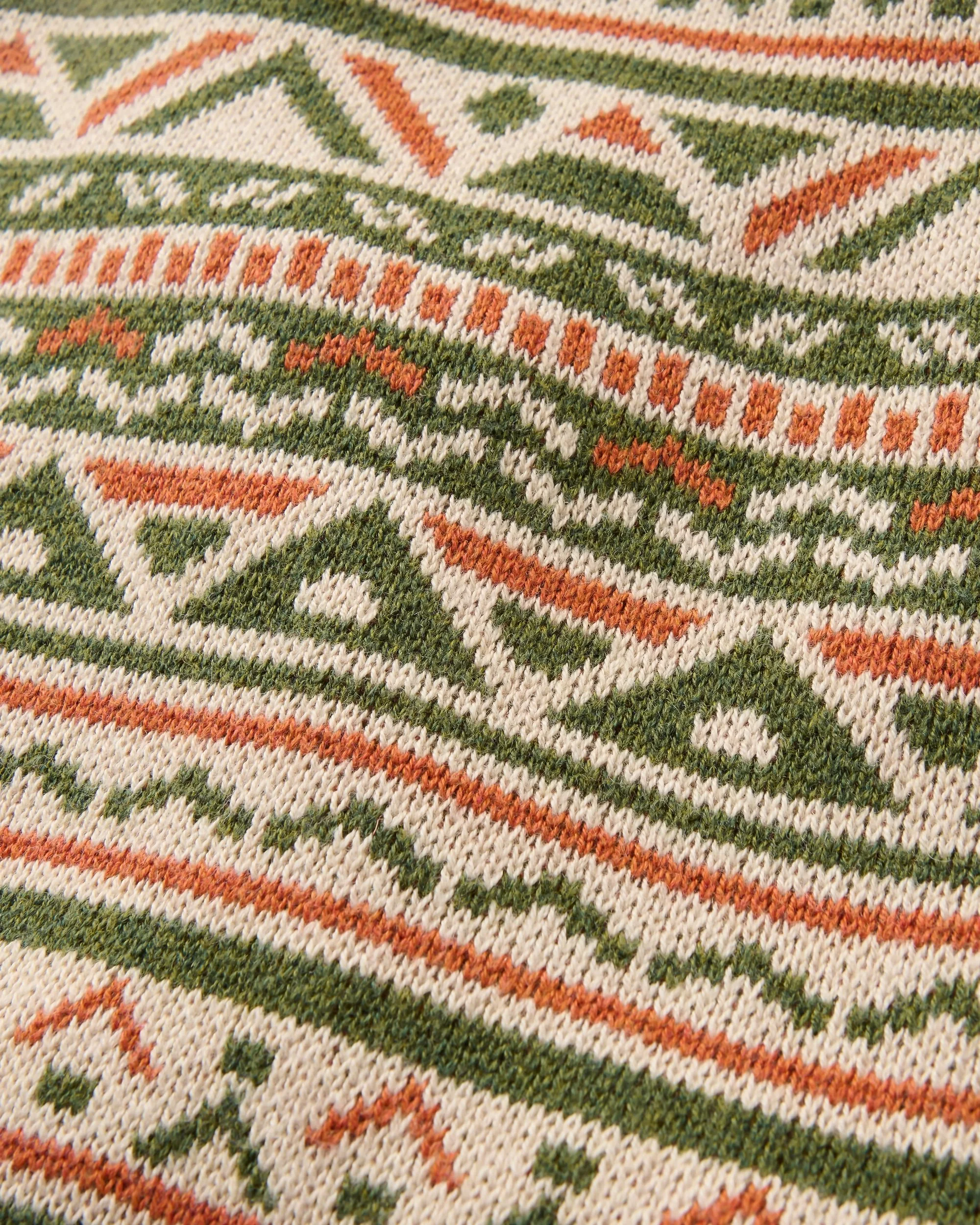 Stoked Knitted Jumper - Oatmeal Multi - Image 5