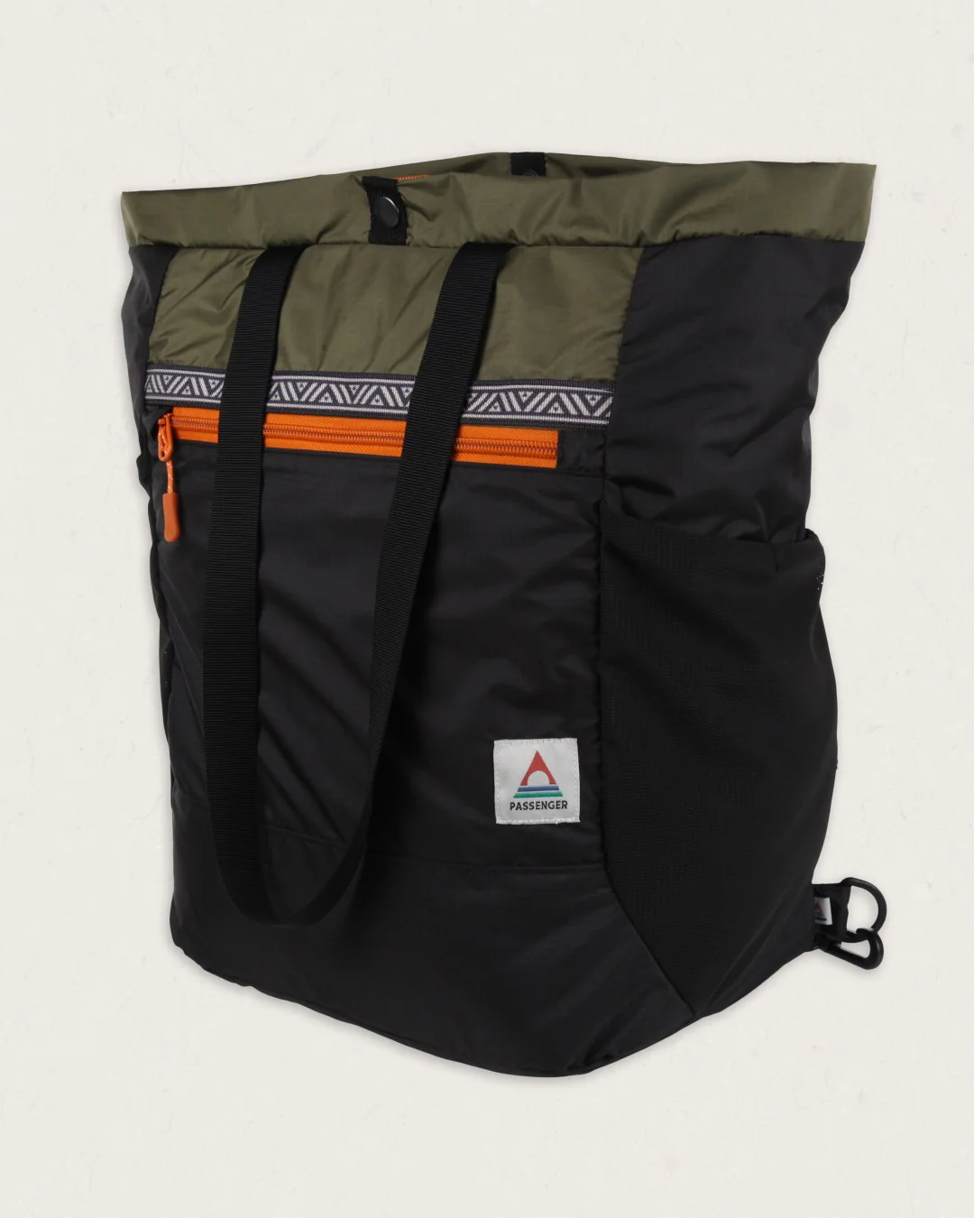 Stow Tote 22L Backpack - True Black/ Khaki - Image 10