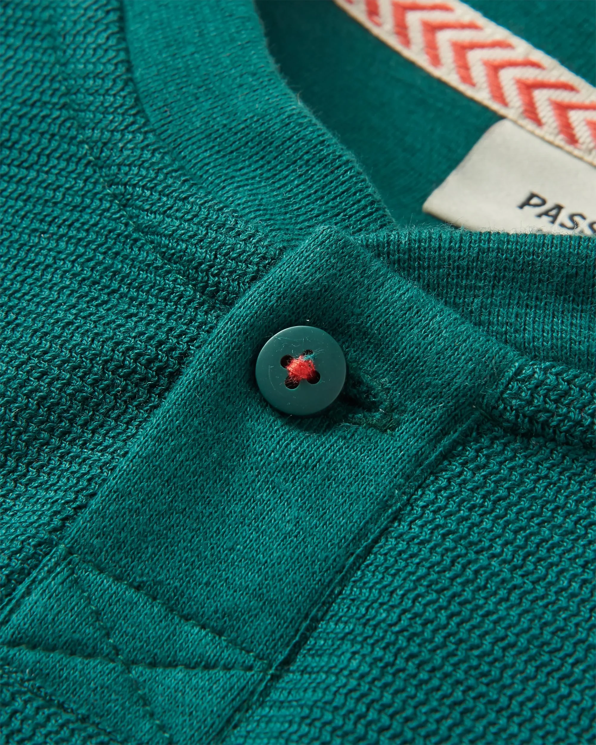 Stream Button Up Henley - Rain Forest - Image 2