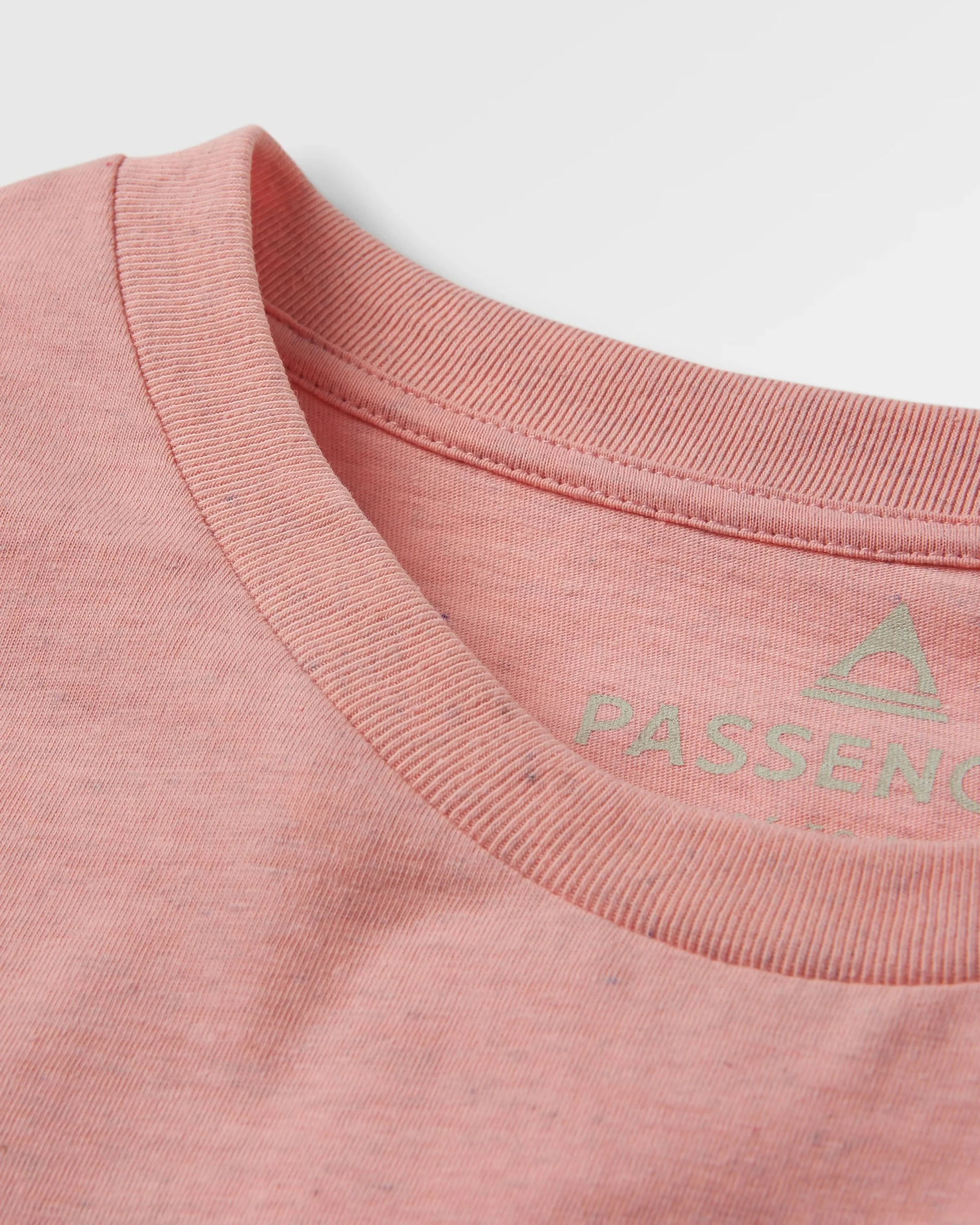 Sunburst Organic T-Shirt - Soft Shell Pink - Image 8