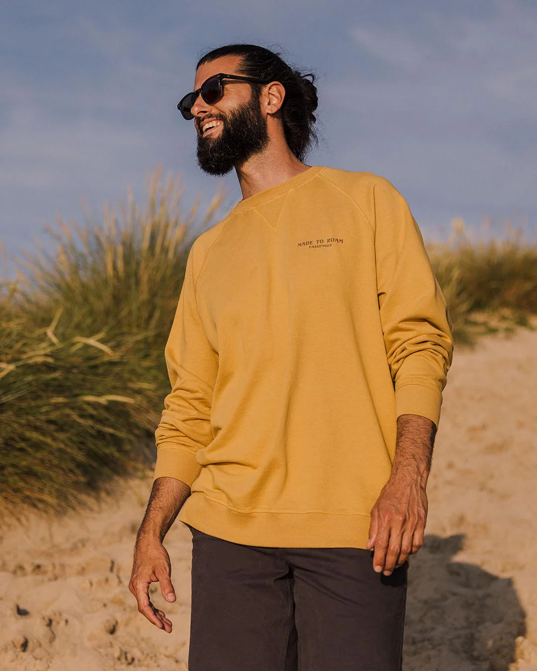 Sundown Sweatshirt - Mustard Gold - Image 4