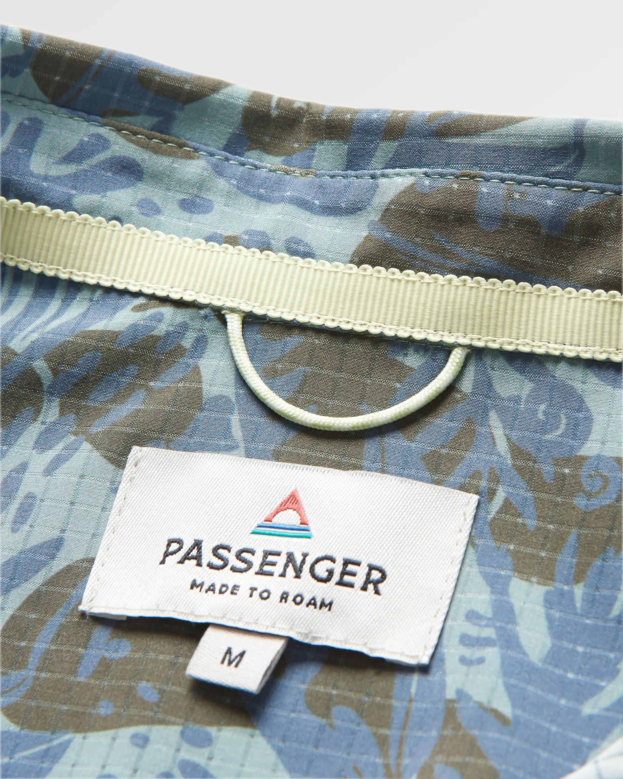 Sundowner Stretch Short Sleeve Shirt - Abstract Seaweed Camo - Image 9