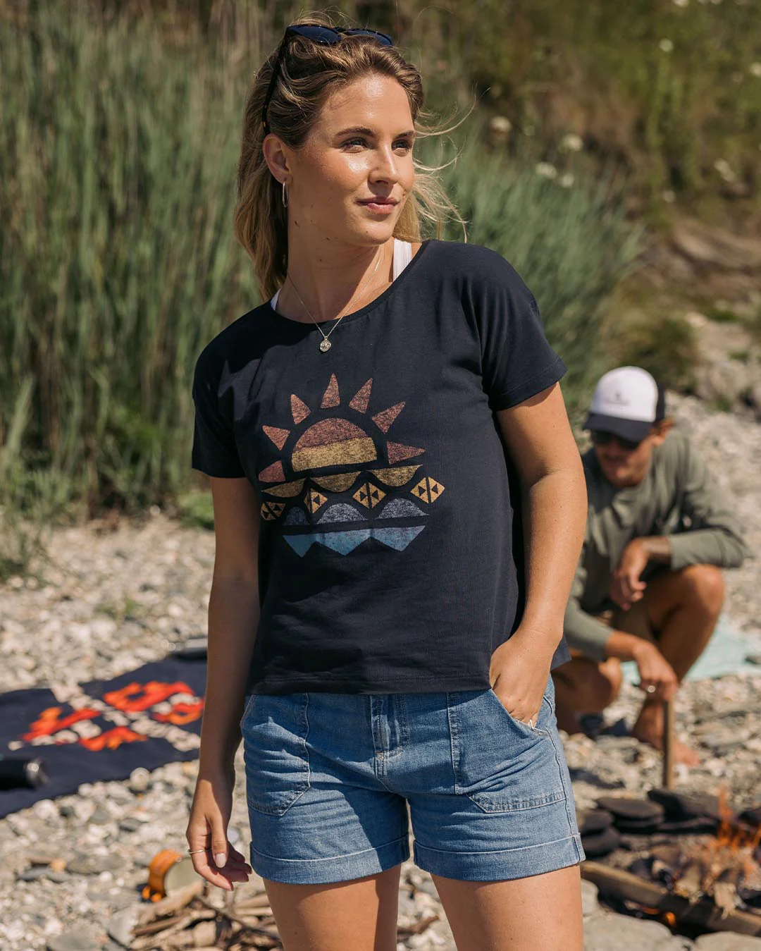 Sunray T-Shirt - Black - Image 3