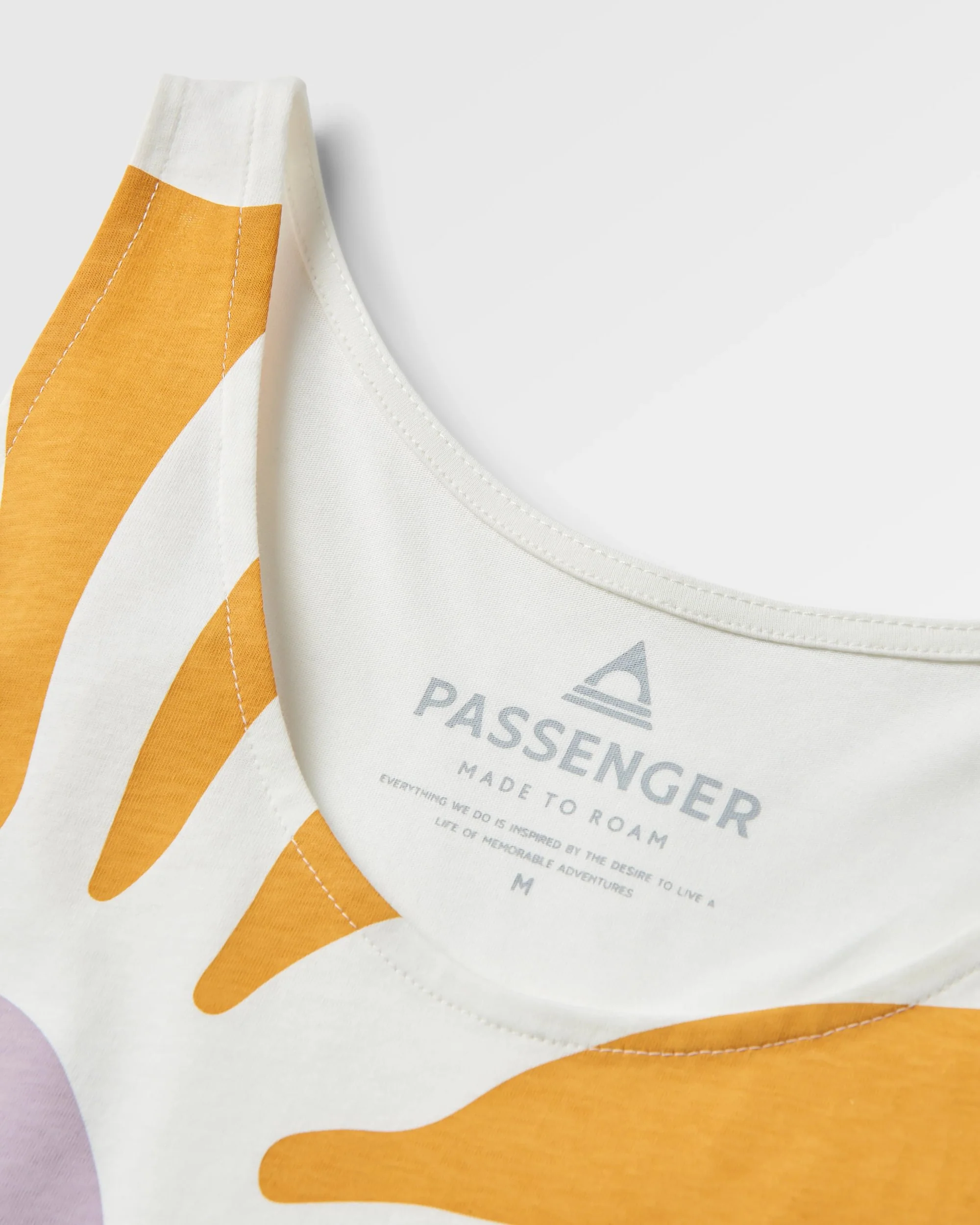 Sunsets Organic Cotton Vest - Marshmallow - Image 6