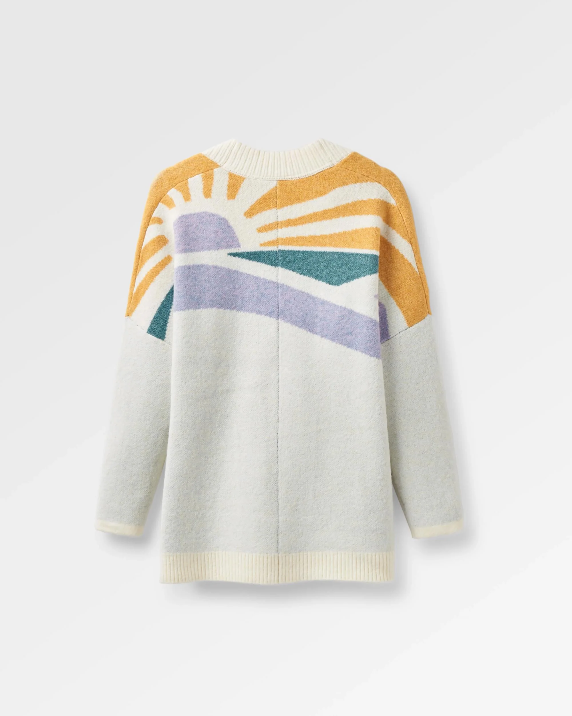 Sunsets Knitted Cardigan - Marshmallow - Image 2