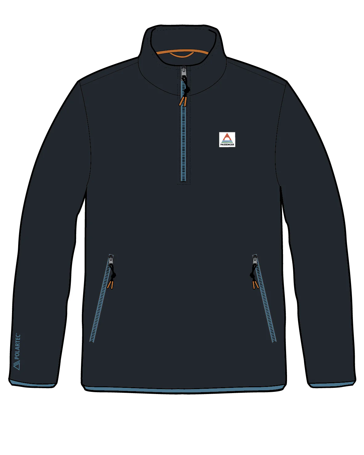 Switchback Micro Polartec® Fleece - Black - Image 9