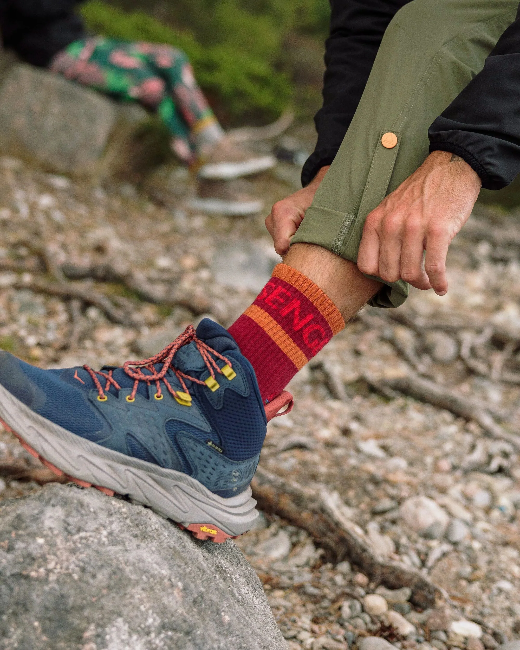 Tahoma Active Socks - Red Ochre - Image 2