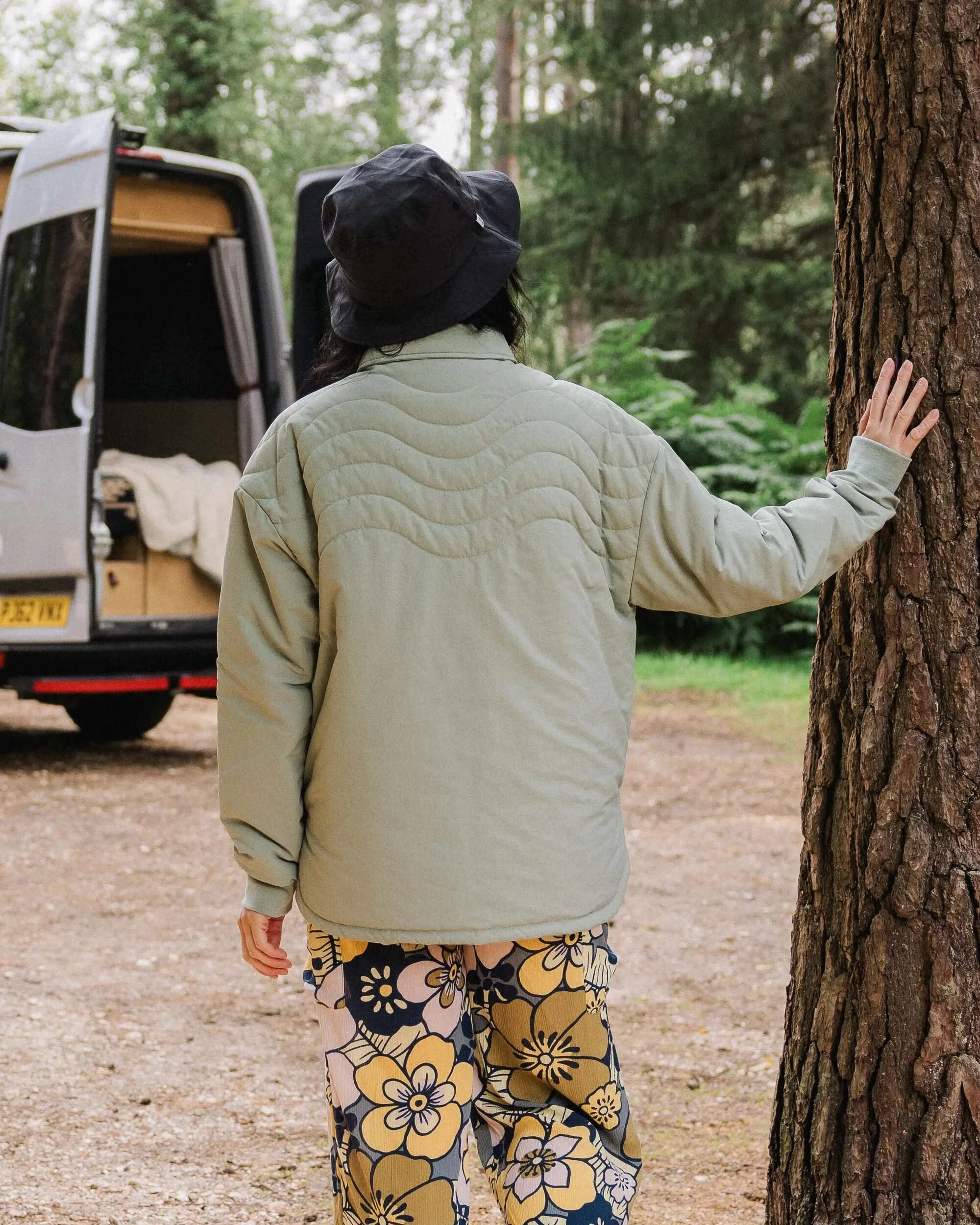 Tasi Insulated Jacket - Pistachio - Image 3