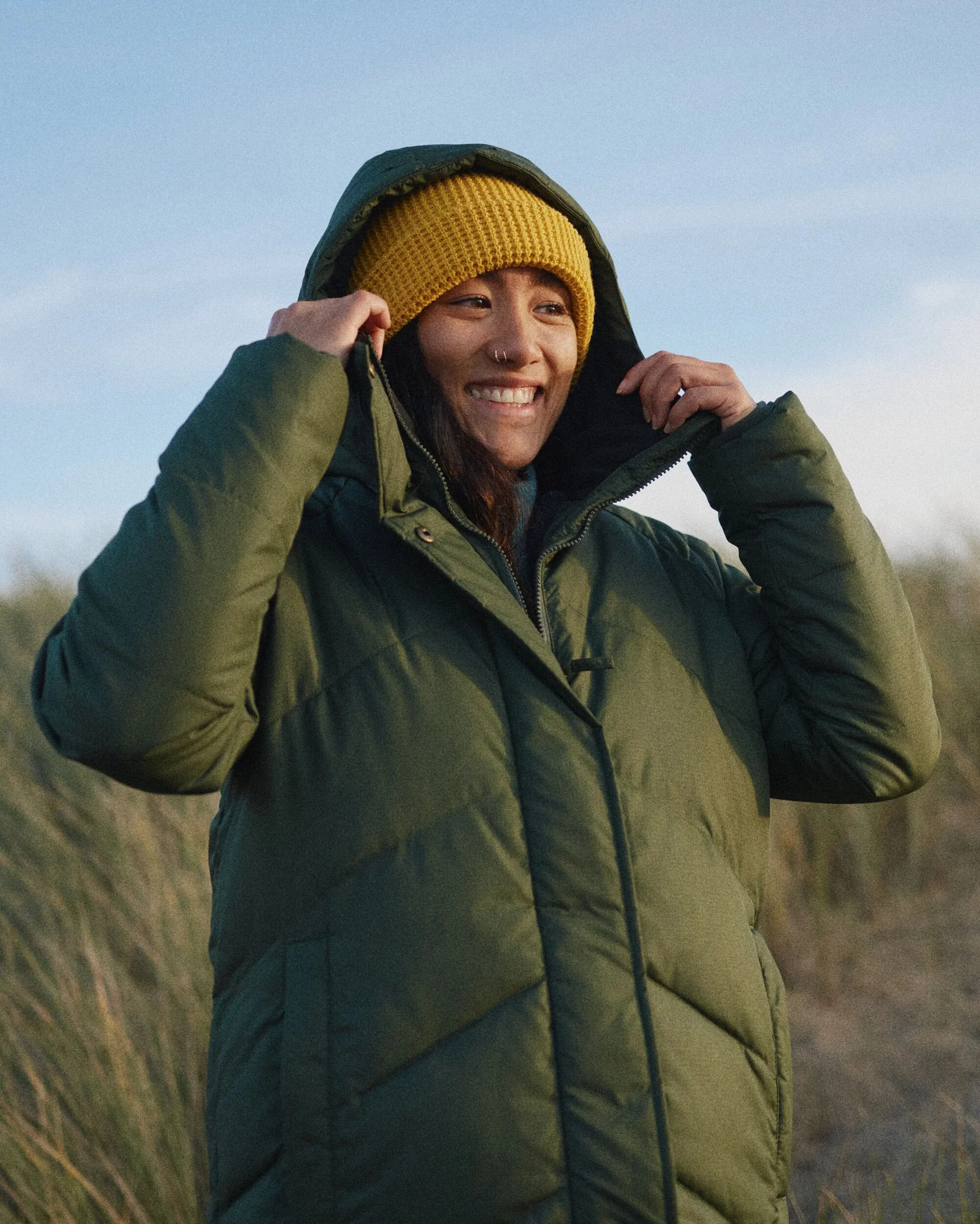 Tasman Long Insulated Jacket - Fir Tree - Image 5