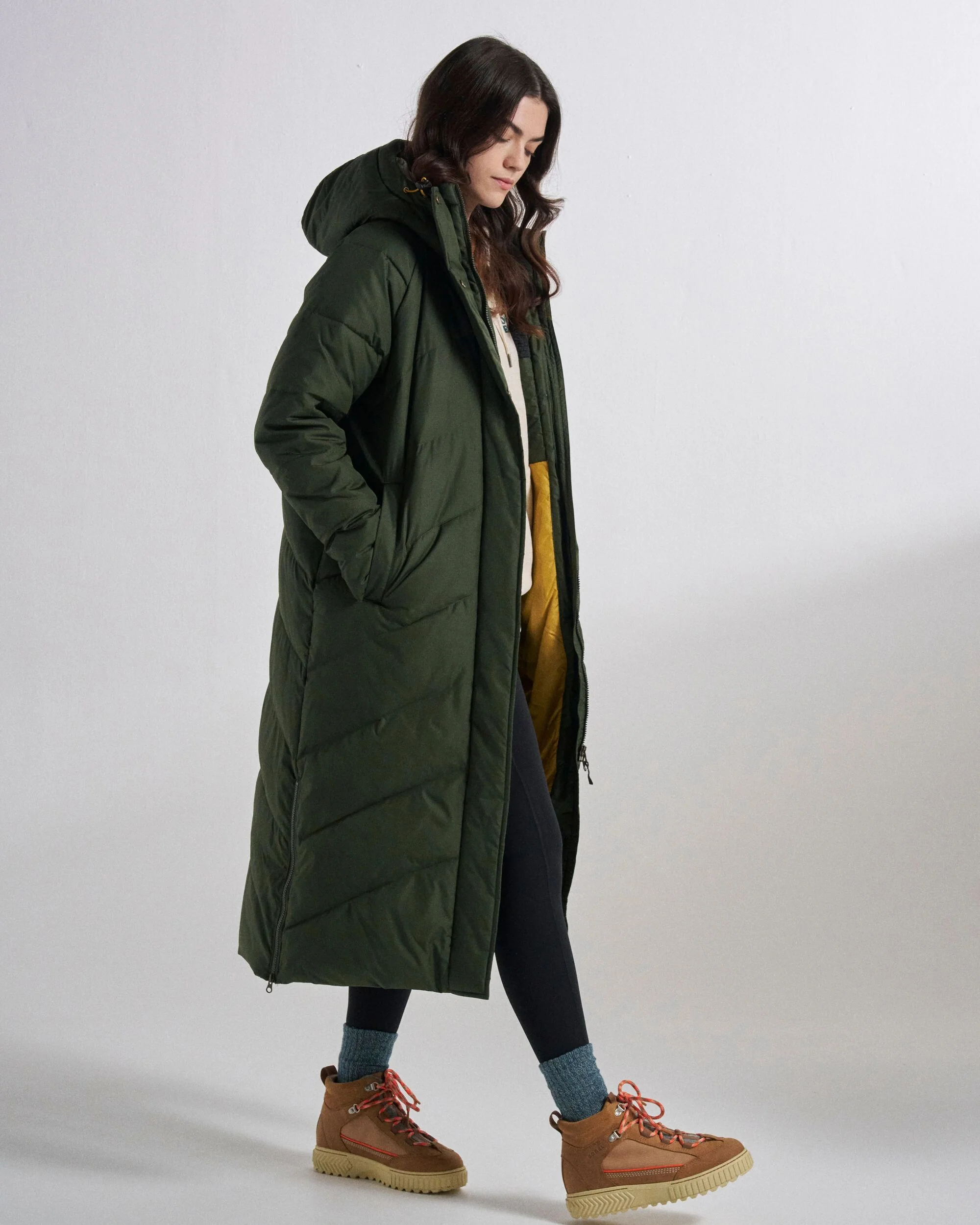 Tasman Long Insulated Jacket - Fir Tree - Image 7