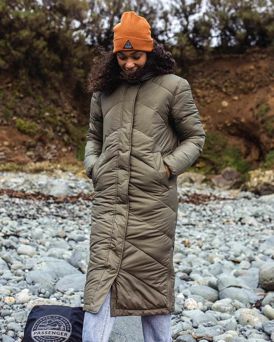 Tasman Long Insulated Jacket - Dusty Olive