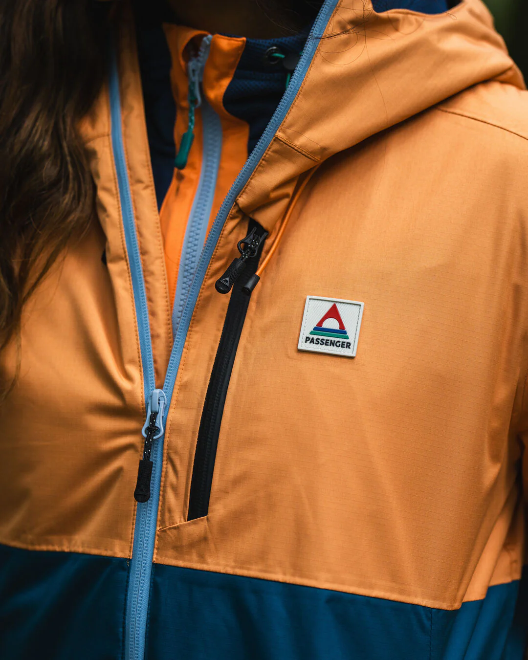 Terrain Insulated Water Resistant Jacket - Corsair Blue/ Apricot - Image 4