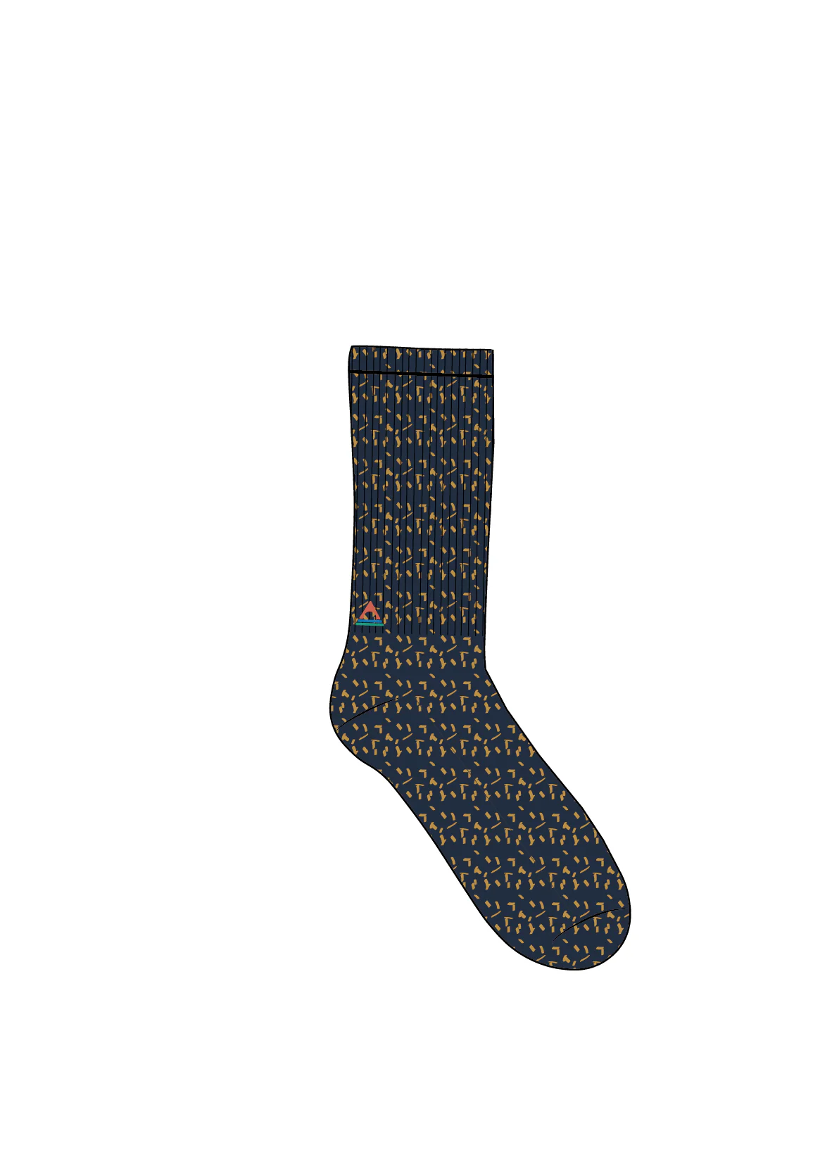 Thorne Men's Heavyweight Socks - Rich Navy - Image 6